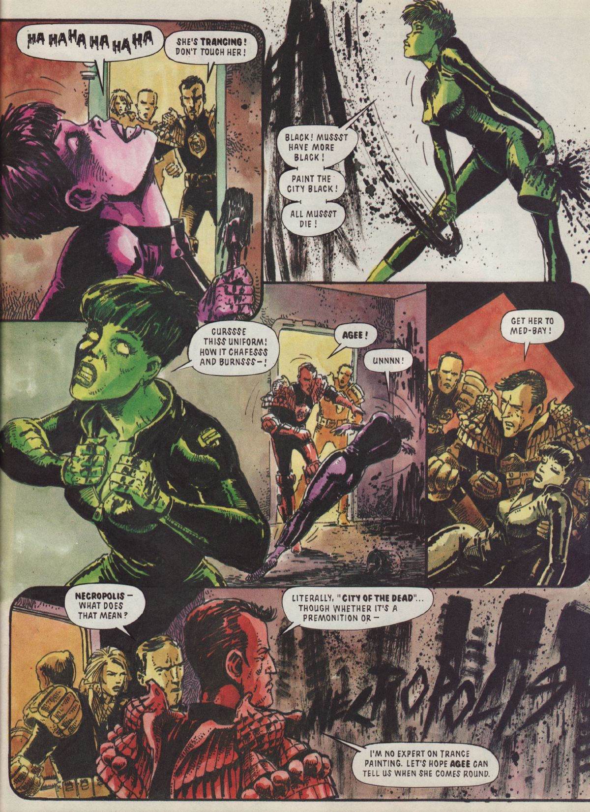 Read online Judge Dredd Megazine (vol. 3) comic -  Issue #21 - 46