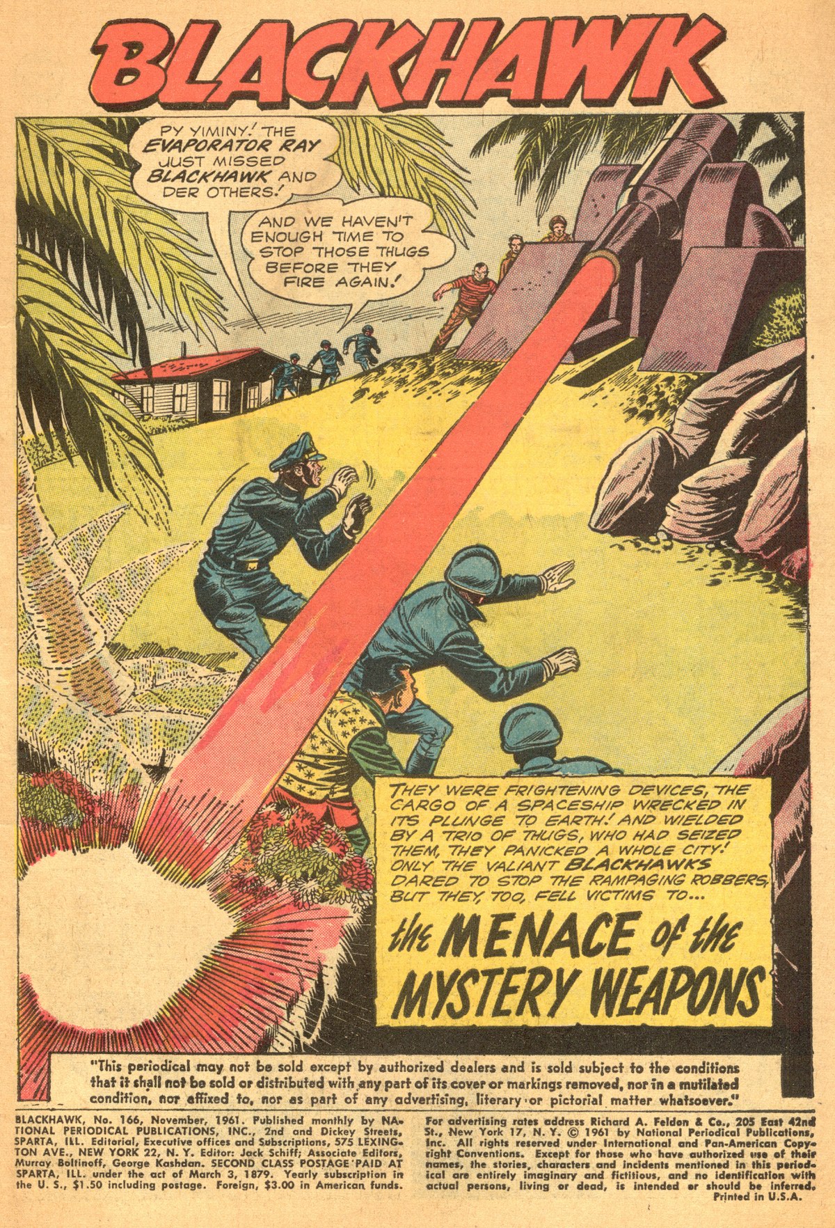 Read online Blackhawk (1957) comic -  Issue #166 - 3
