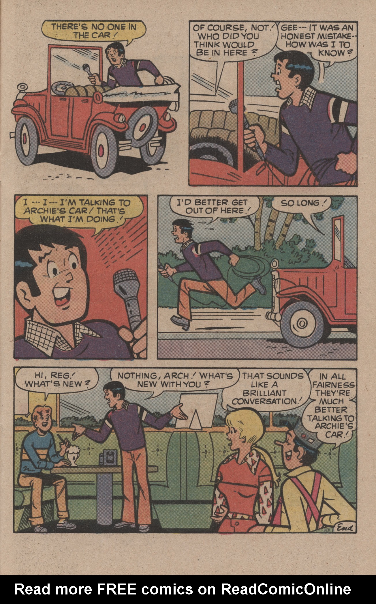 Read online Reggie and Me (1966) comic -  Issue #96 - 33