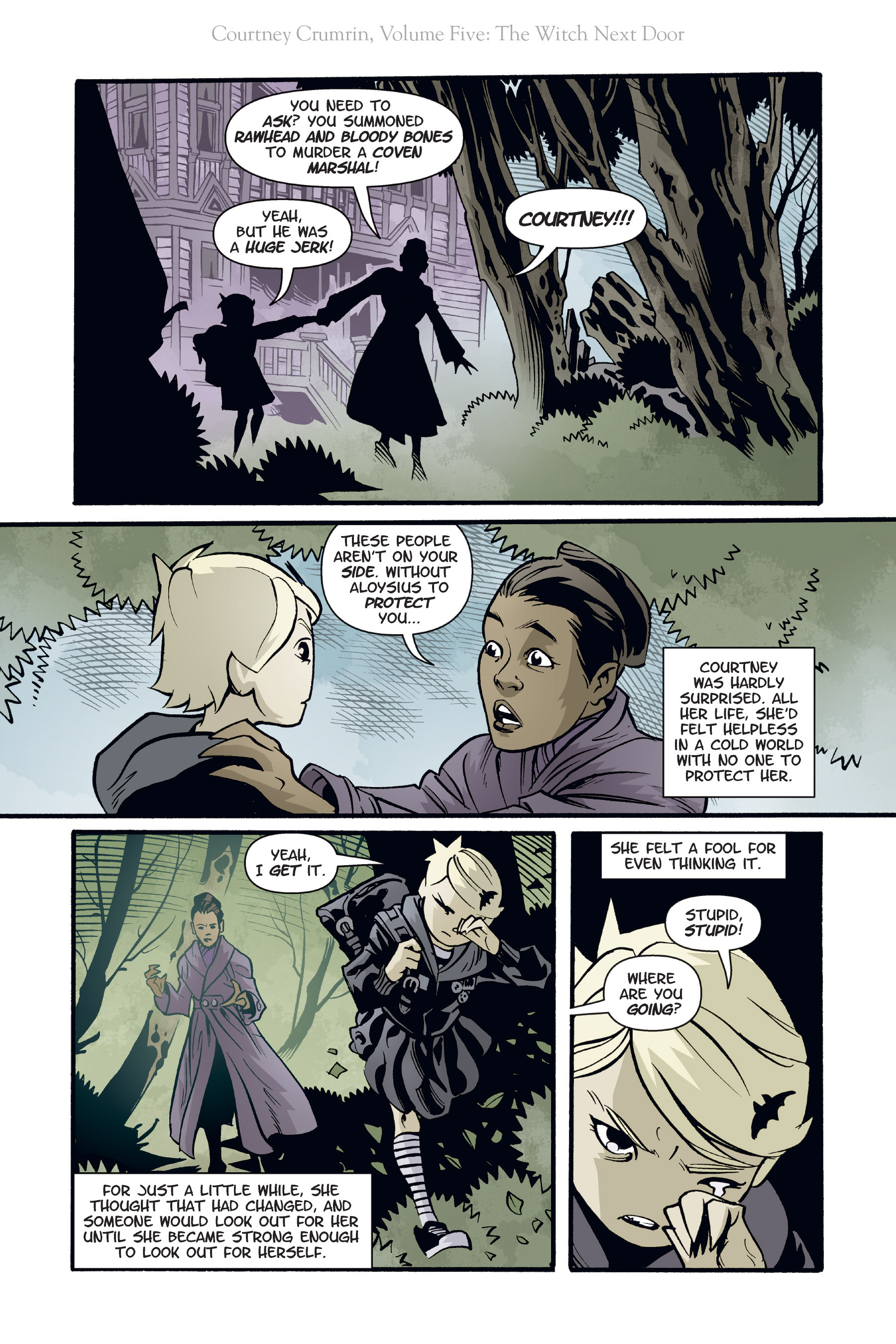 Read online Courtney Crumrin comic -  Issue # _TPB 5 - 100