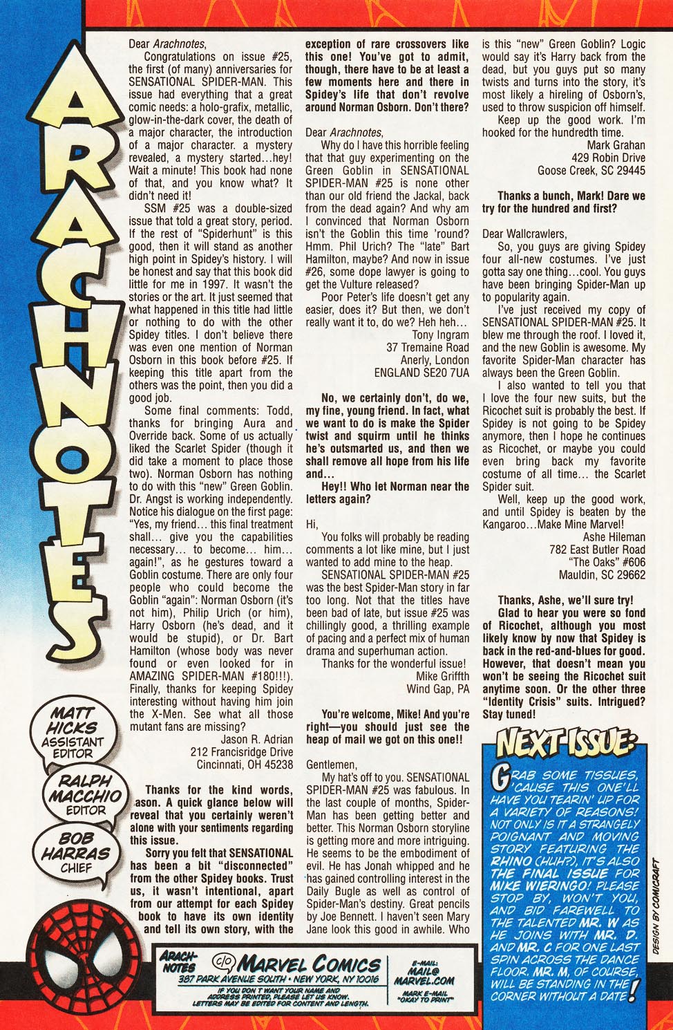 Read online The Sensational Spider-Man (1996) comic -  Issue #30 - 26