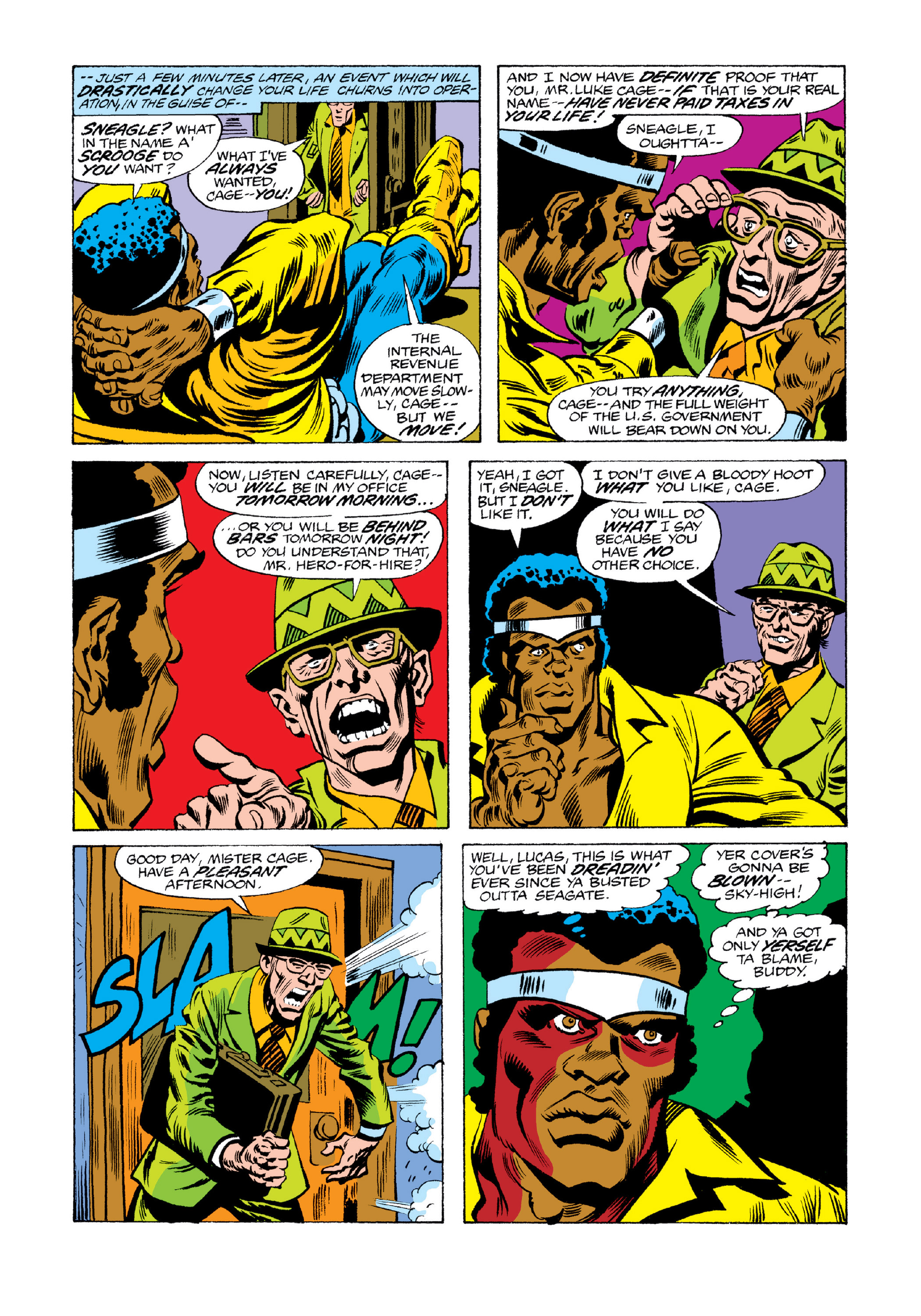 Read online Marvel Masterworks: Luke Cage, Power Man comic -  Issue # TPB 3 (Part 3) - 32