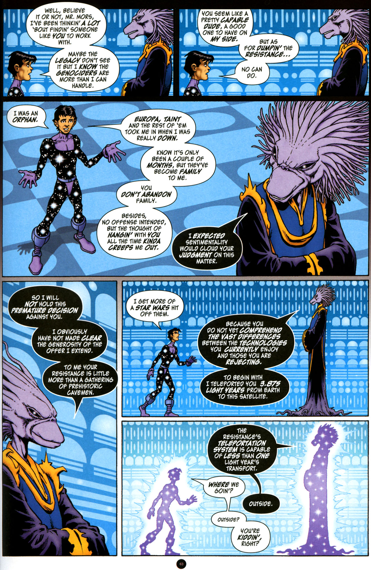 Read online Kid Kosmos: Kidnapped comic -  Issue # TPB - 59