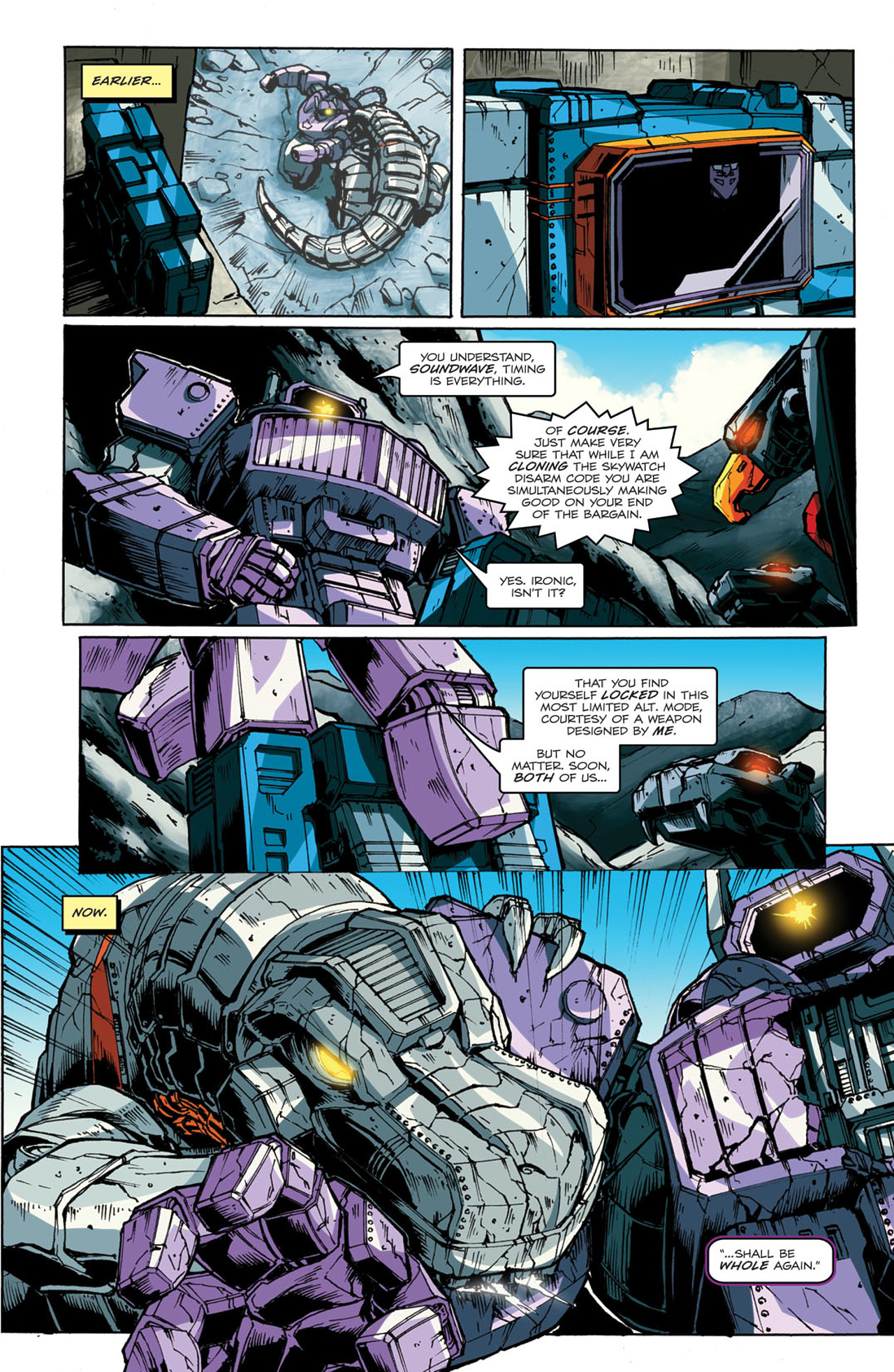 Read online The Transformers: Maximum Dinobots comic -  Issue #5 - 14