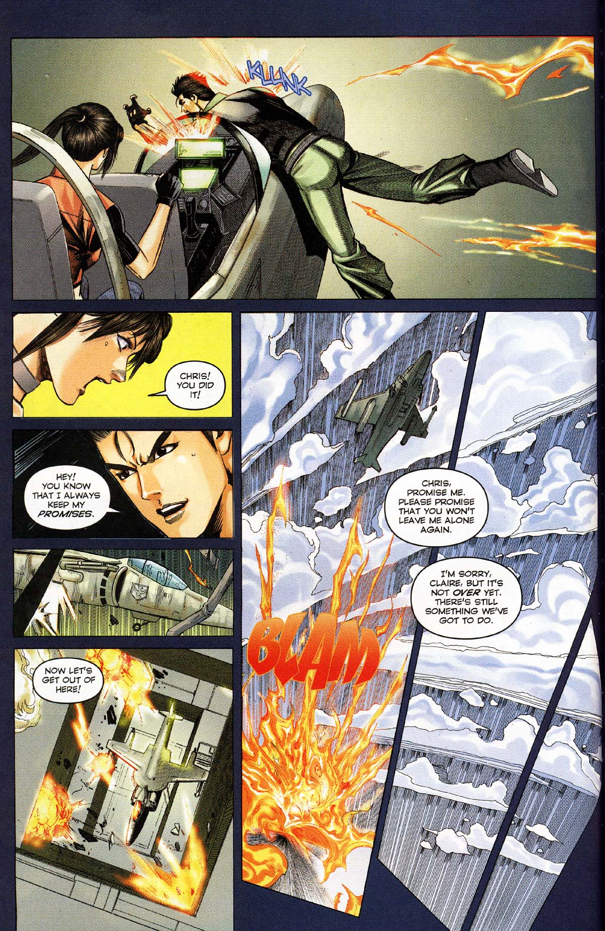 Read online Resident Evil Code: Veronica comic -  Issue #4 - 132