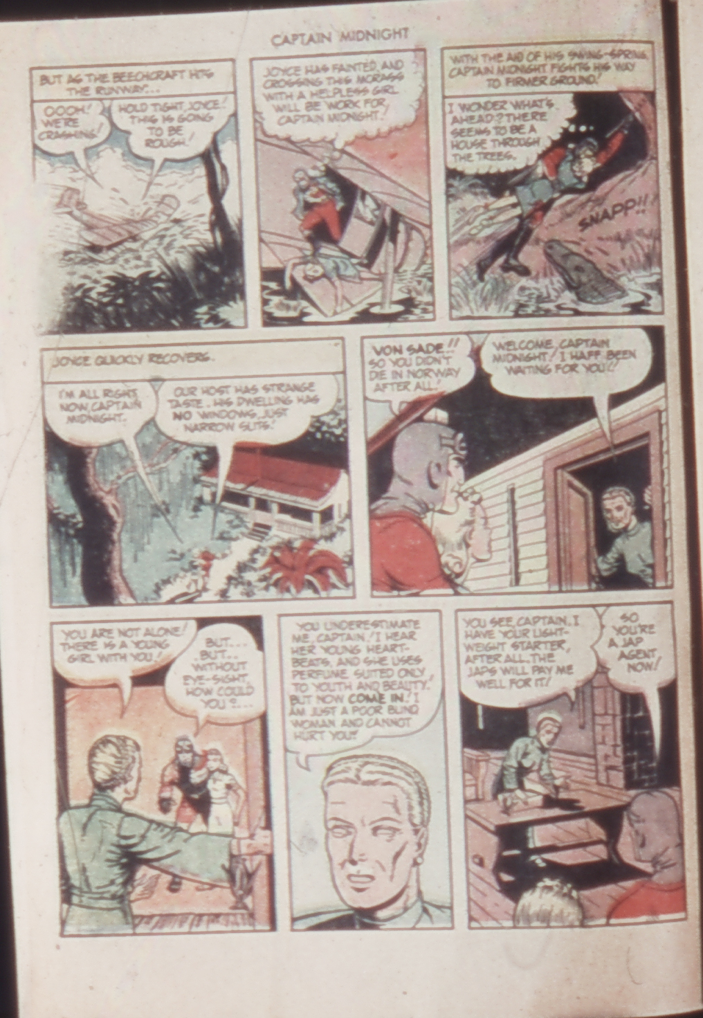 Read online Captain Midnight (1942) comic -  Issue #21 - 6