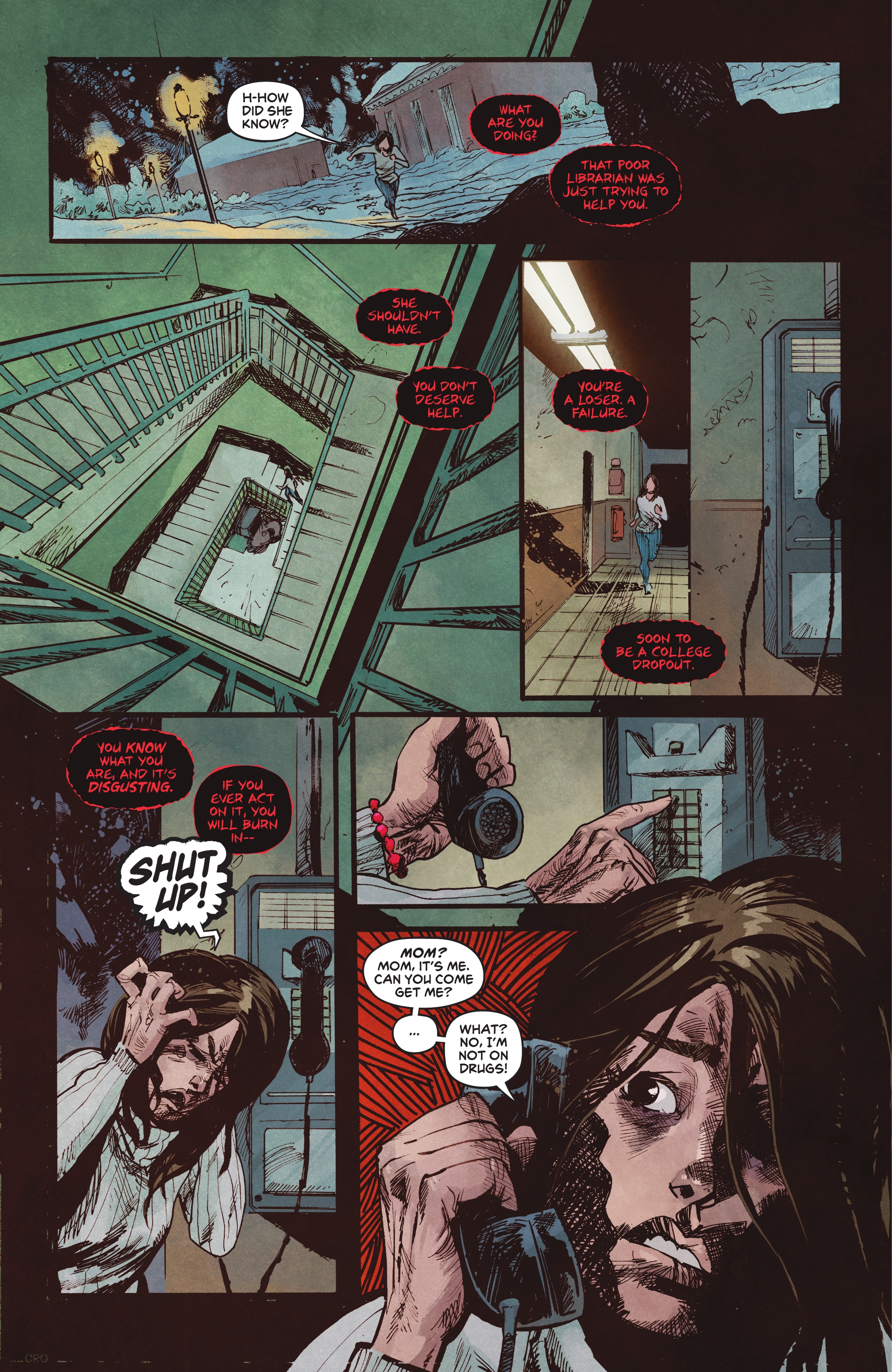 Read online DC Horror Presents: The Conjuring: The Lover comic -  Issue #3 - 11