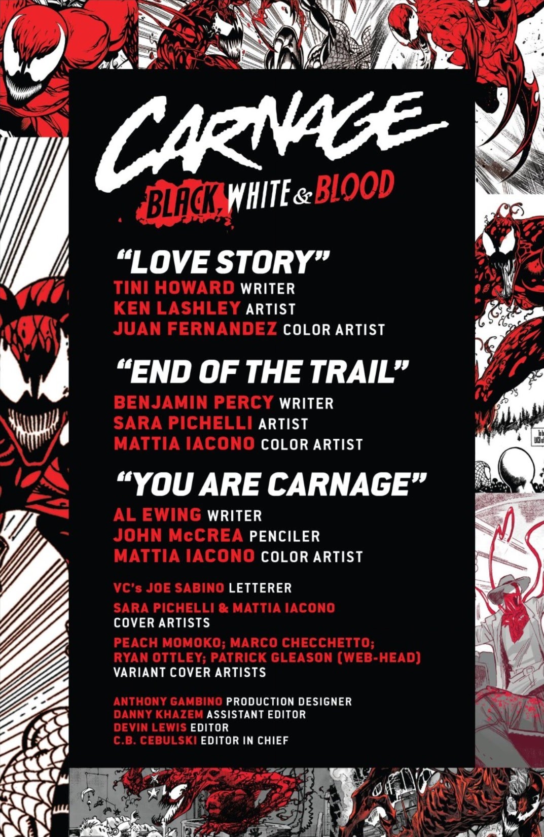 Read online Carnage: Black, White & Blood comic -  Issue #1 - 2