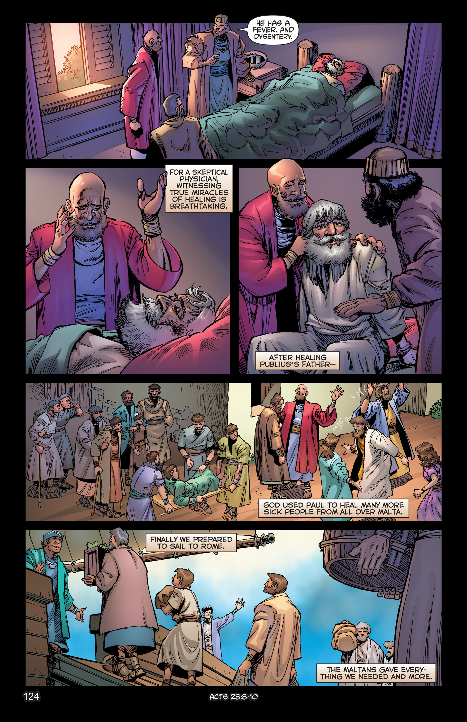 Read online The Kingstone Bible comic -  Issue #10 - 129