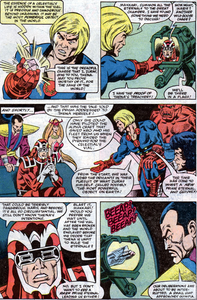 Read online Eternals (1985) comic -  Issue #9 - 10