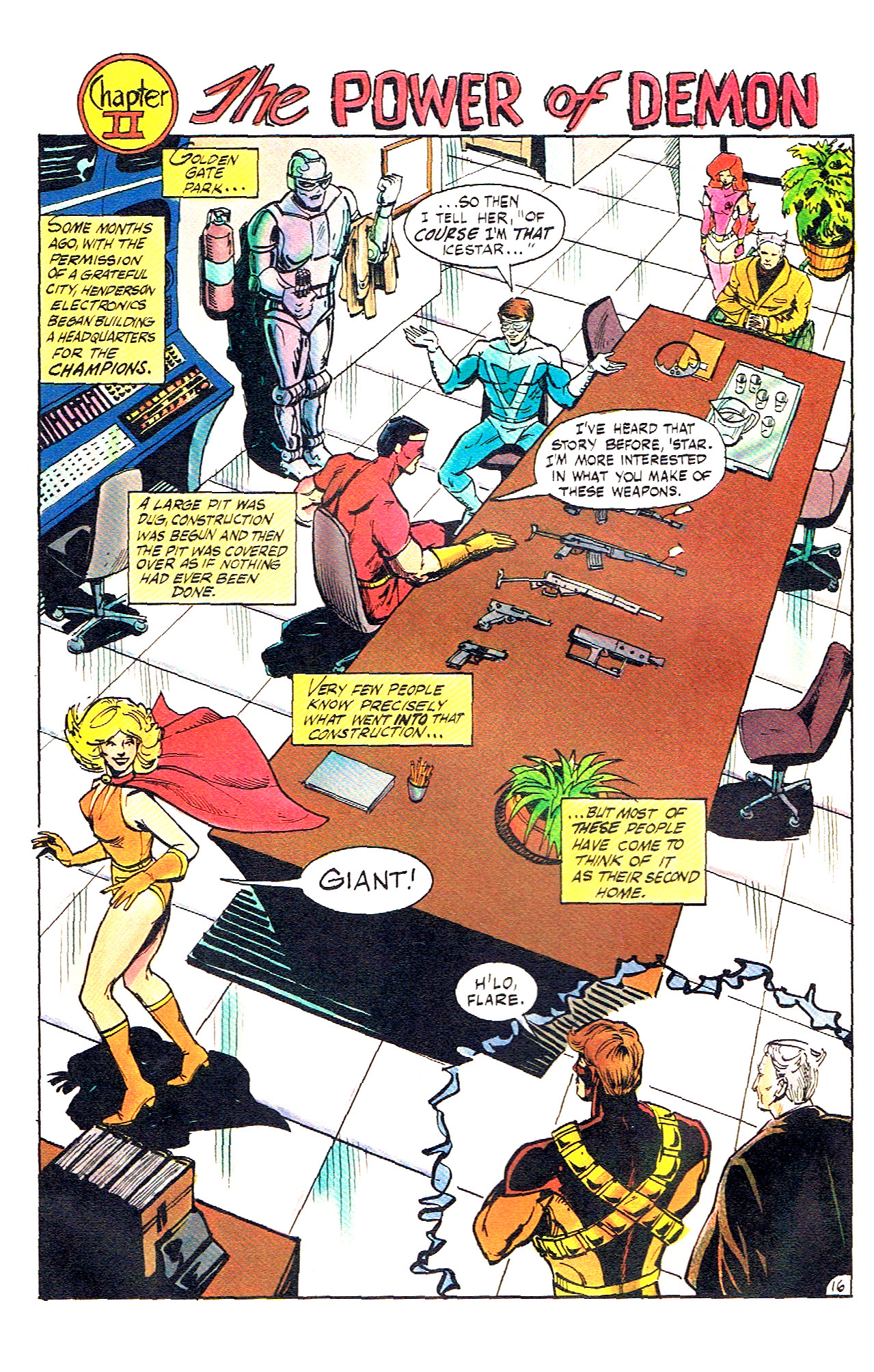 Read online Champions (1986) comic -  Issue #1 - 18