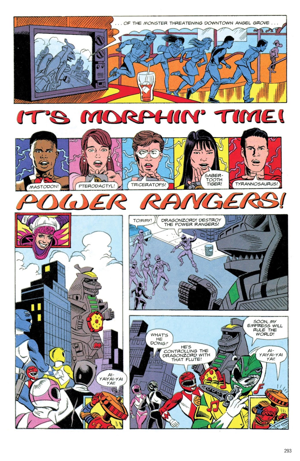 Mighty Morphin Power Rangers Archive issue TPB 1 (Part 3) - Page 93