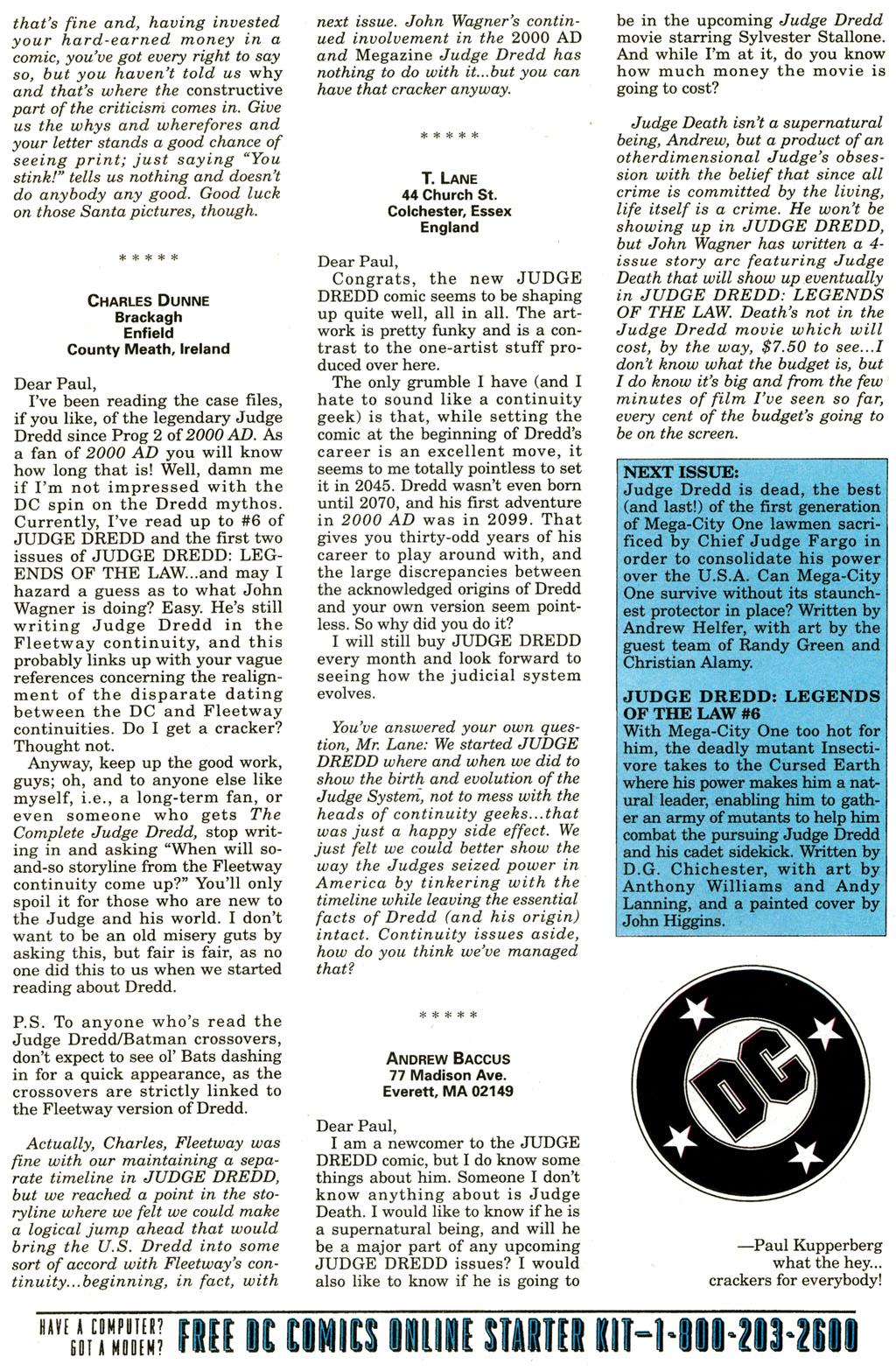 Read online Judge Dredd (1994) comic -  Issue #10 - 28