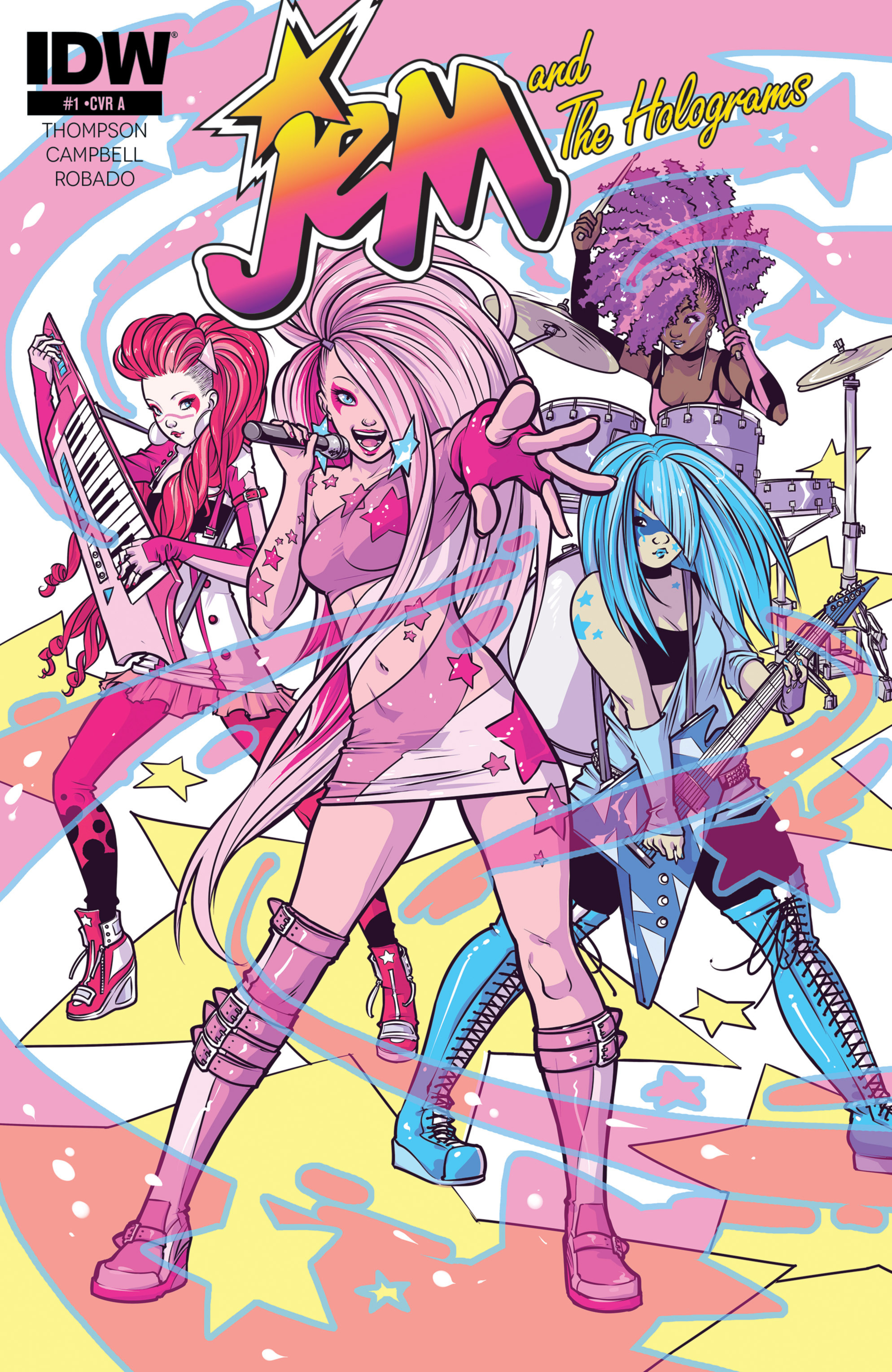 Read online Jem and The Holograms comic -  Issue #1 - 1