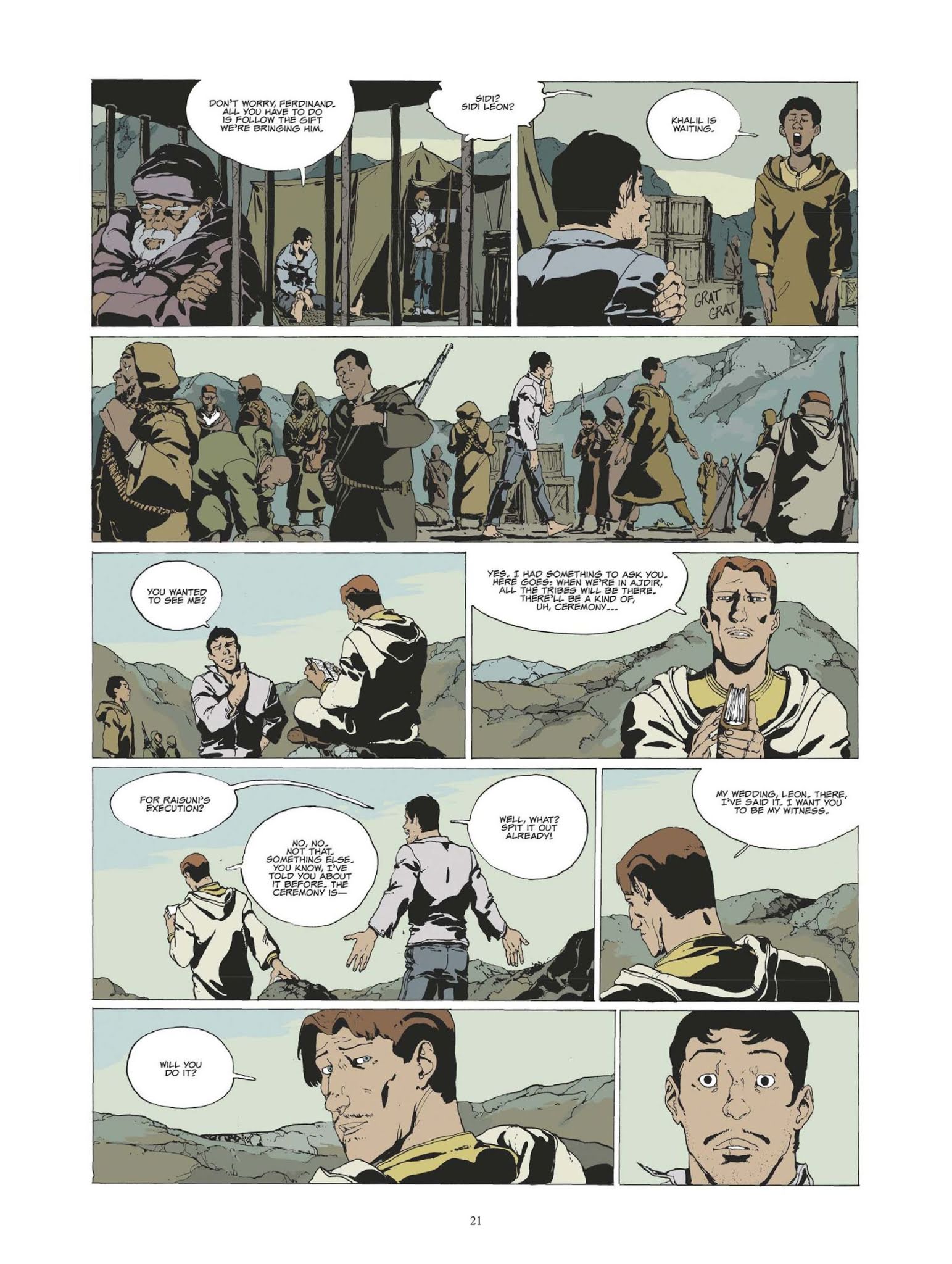 Read online Of Blood and Gold comic -  Issue #4 - 23