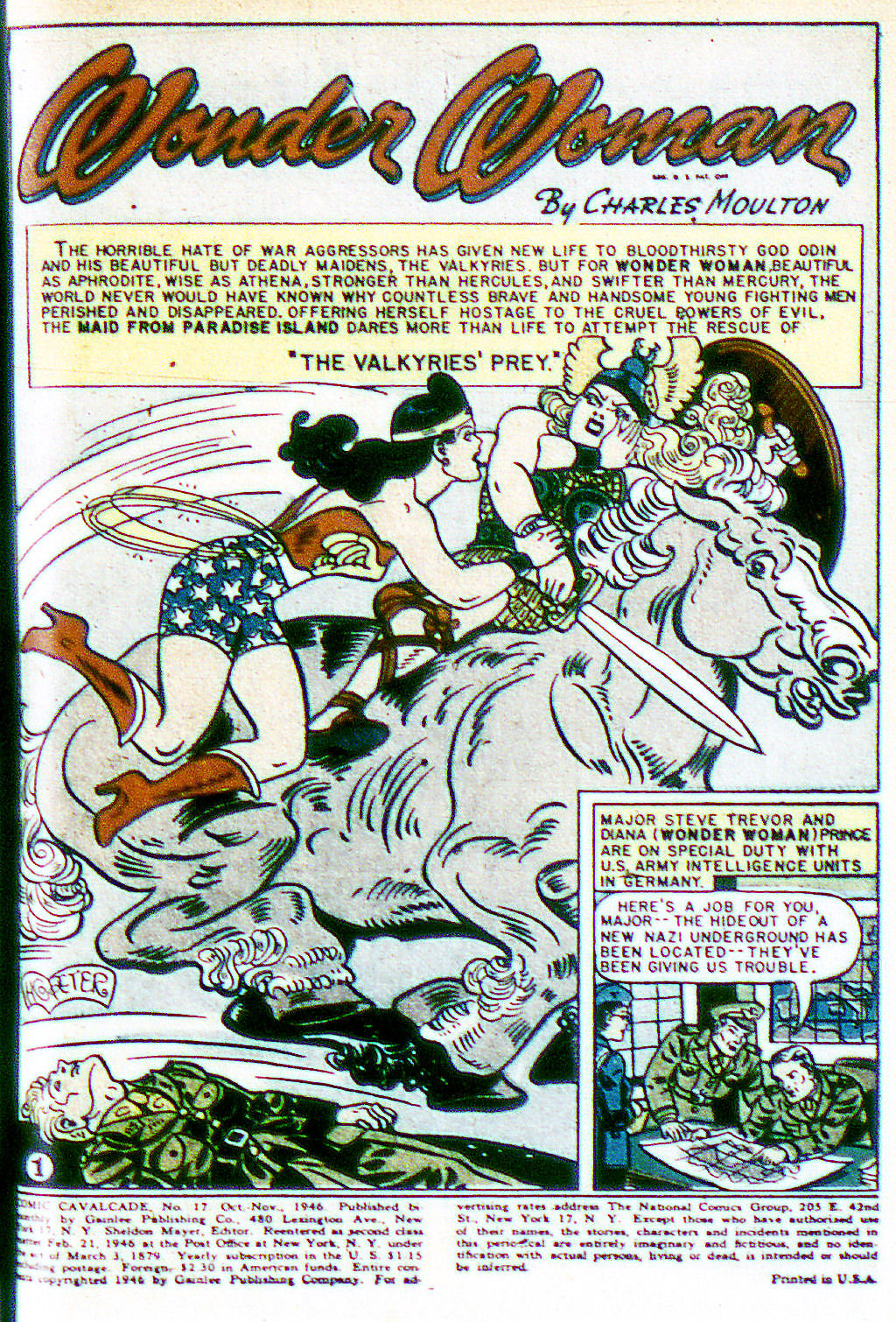Read online Comic Cavalcade comic -  Issue #17 - 4