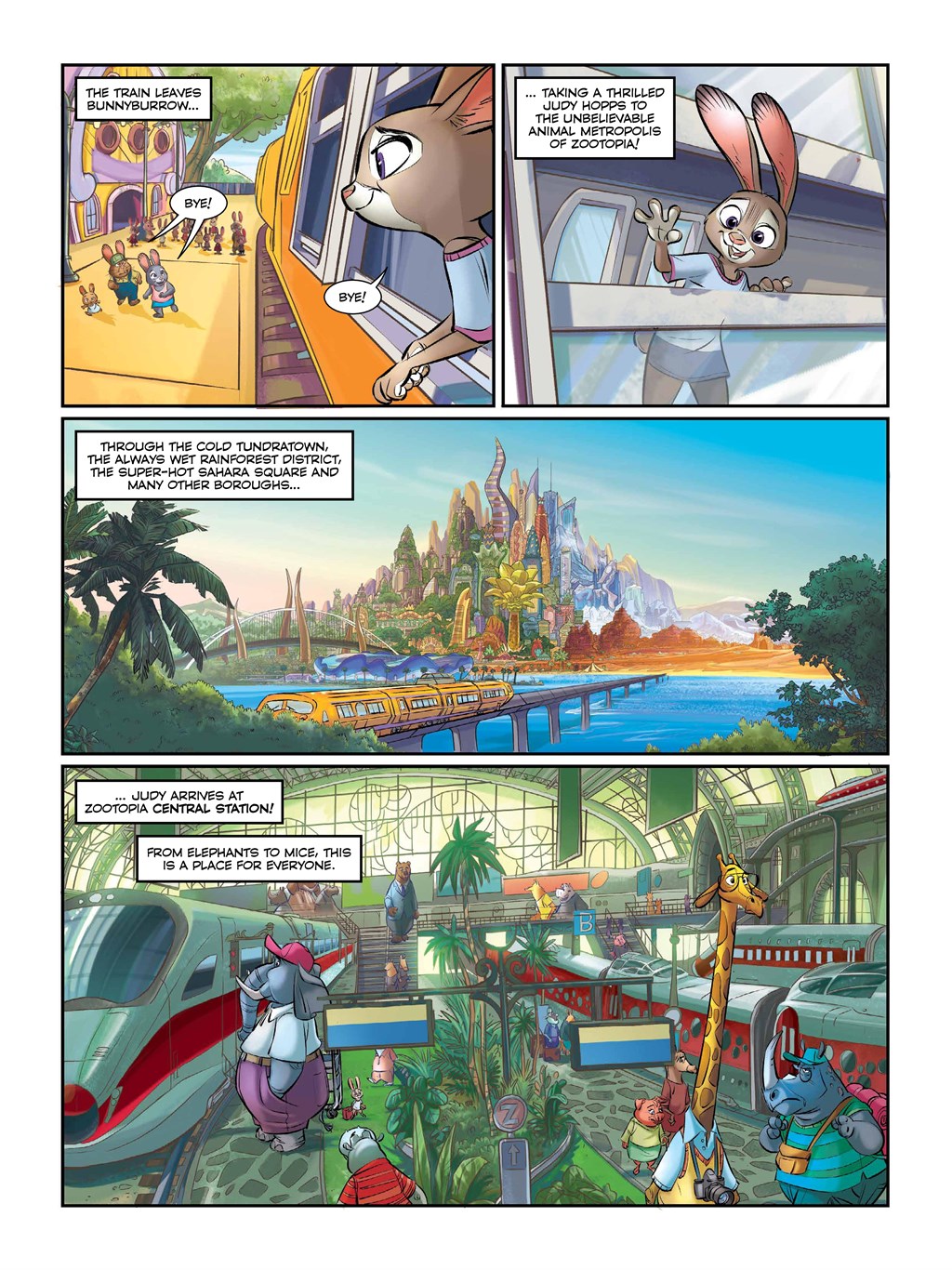 Read online Disney Zootopia comic -  Issue # Full - 8