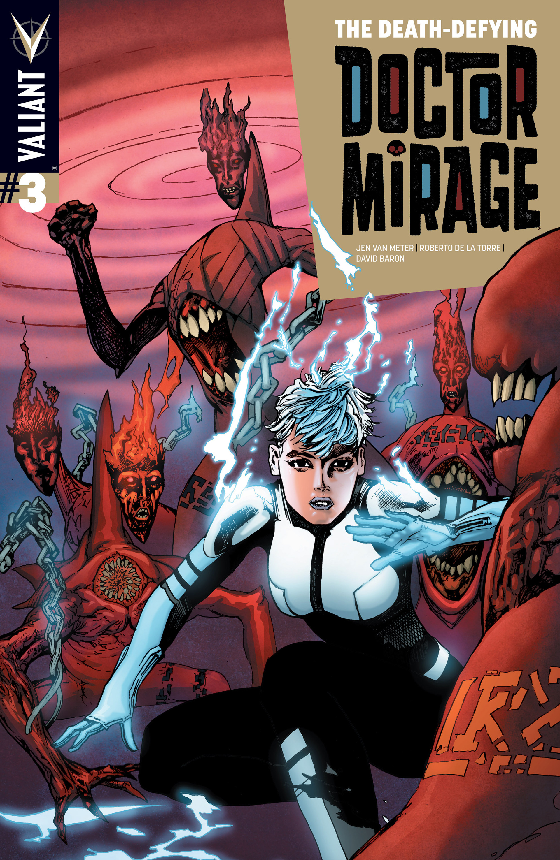 Read online The Death-Defying Doctor Mirage comic -  Issue #3 - 1