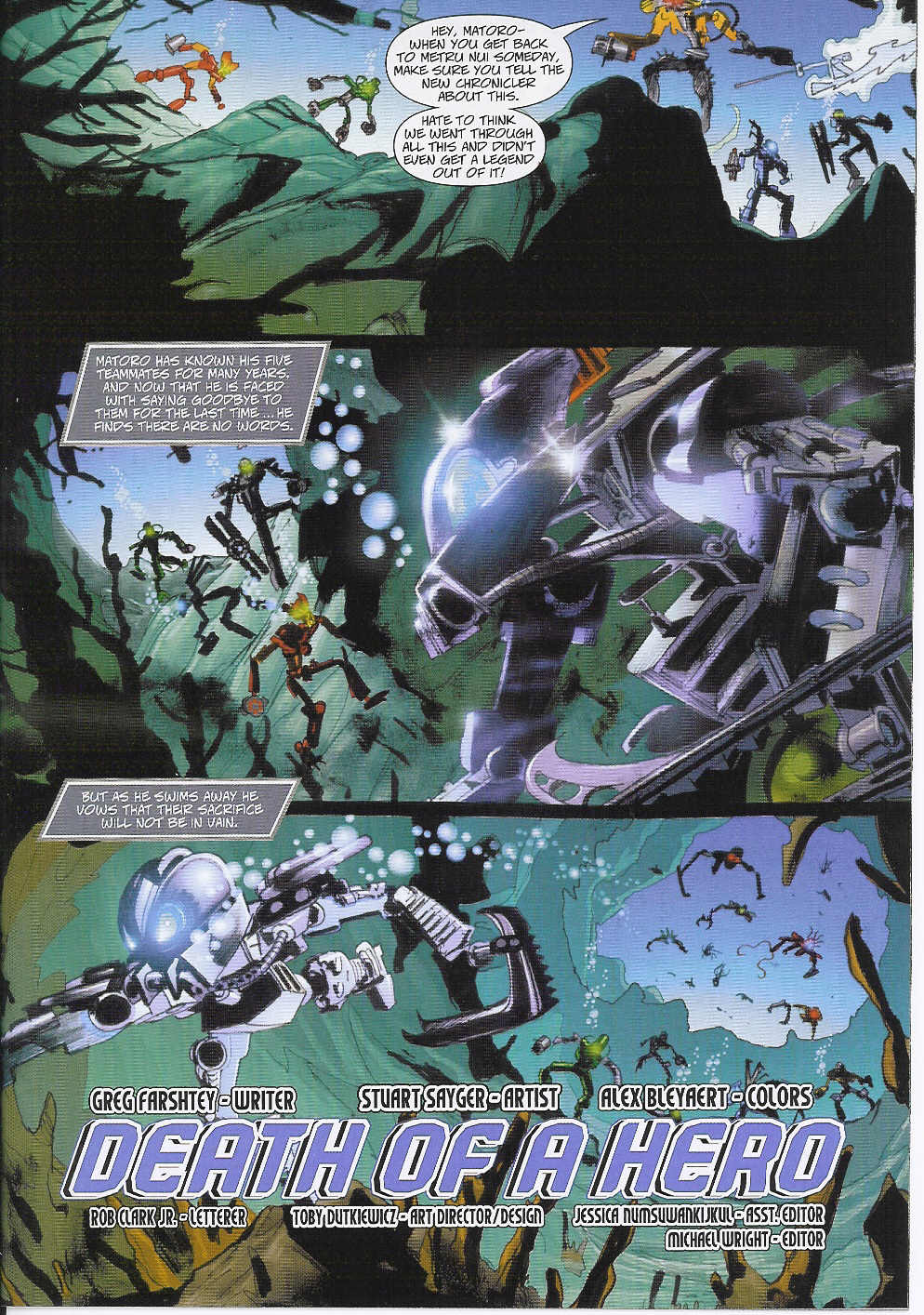Read online Bionicle: Ignition comic -  Issue #11 - 3