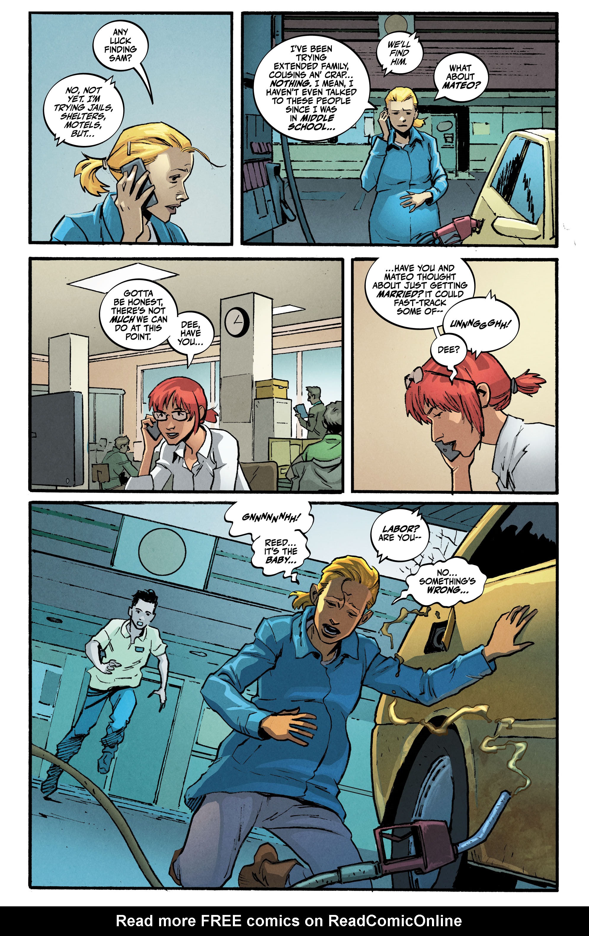 Read online The Blue Flame comic -  Issue #8 - 4