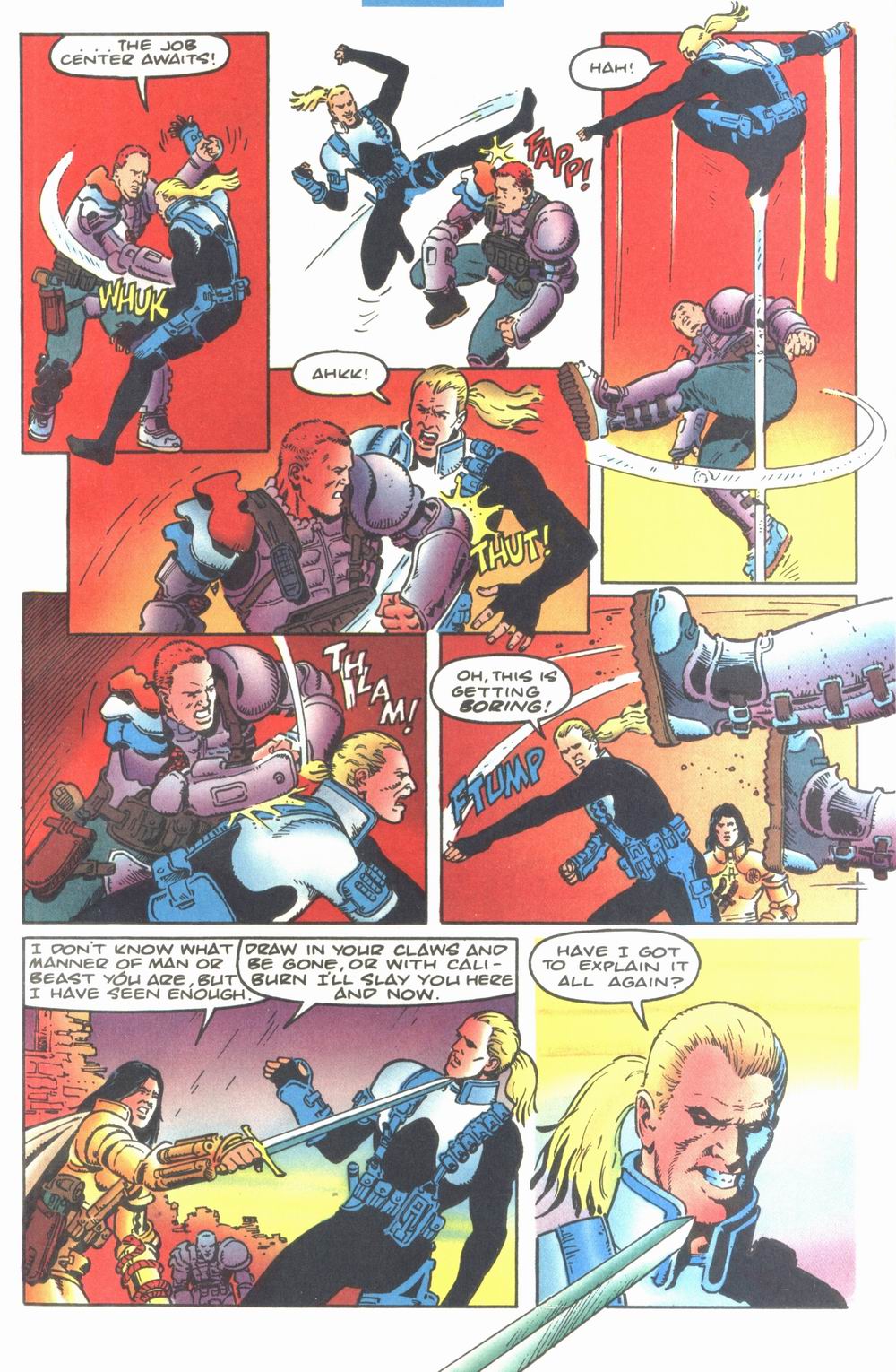 Read online Knights of Pendragon comic -  Issue #3 - 17
