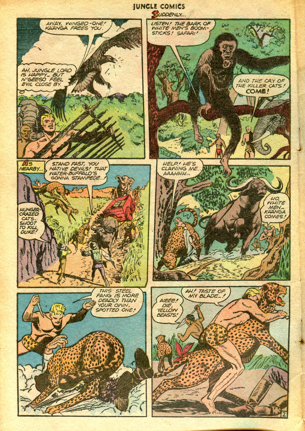 Read online Jungle Comics comic -  Issue #82 - 4