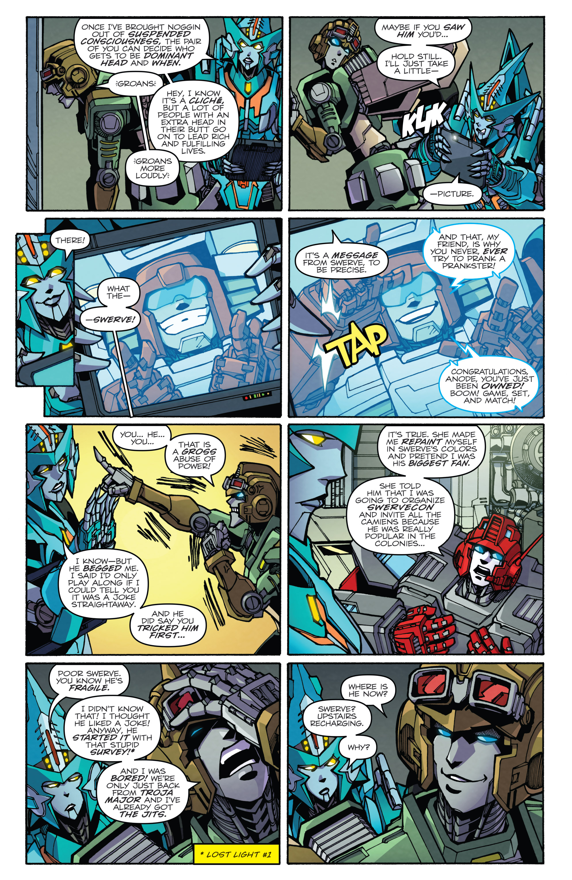Read online The Transformers: Lost Light comic -  Issue #13 - 8