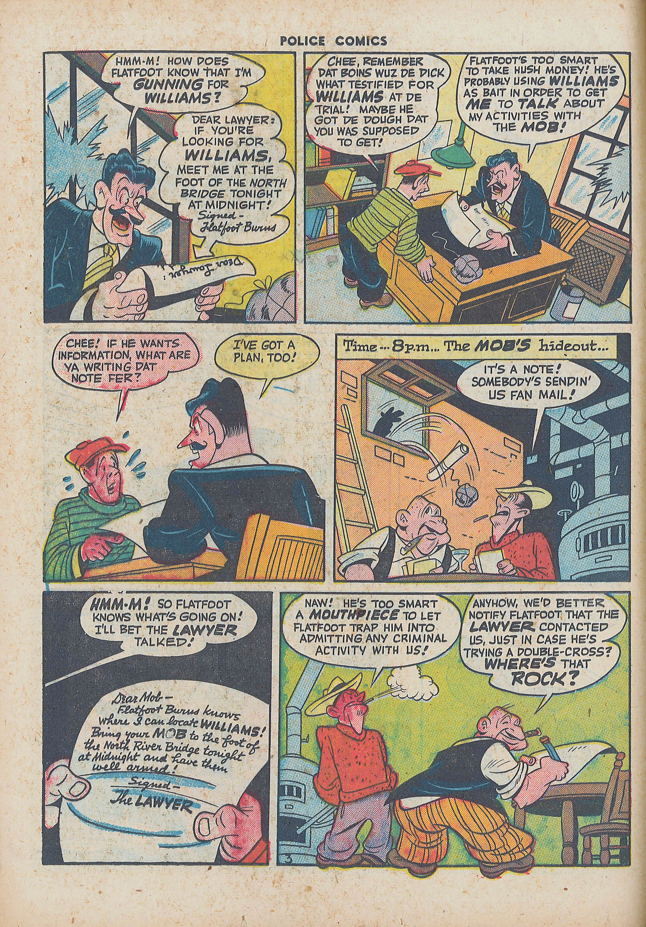 Read online Police Comics comic -  Issue #60 - 20