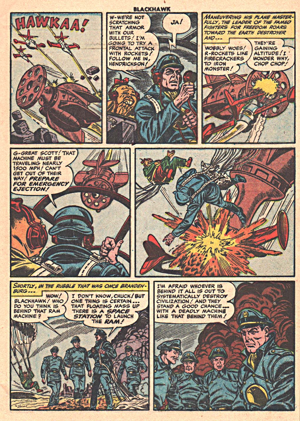Read online Blackhawk (1957) comic -  Issue #77 - 5