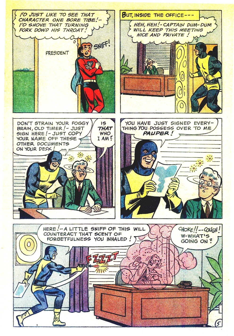 Read online Archie as Captain Pureheart comic -  Issue #6 - 23