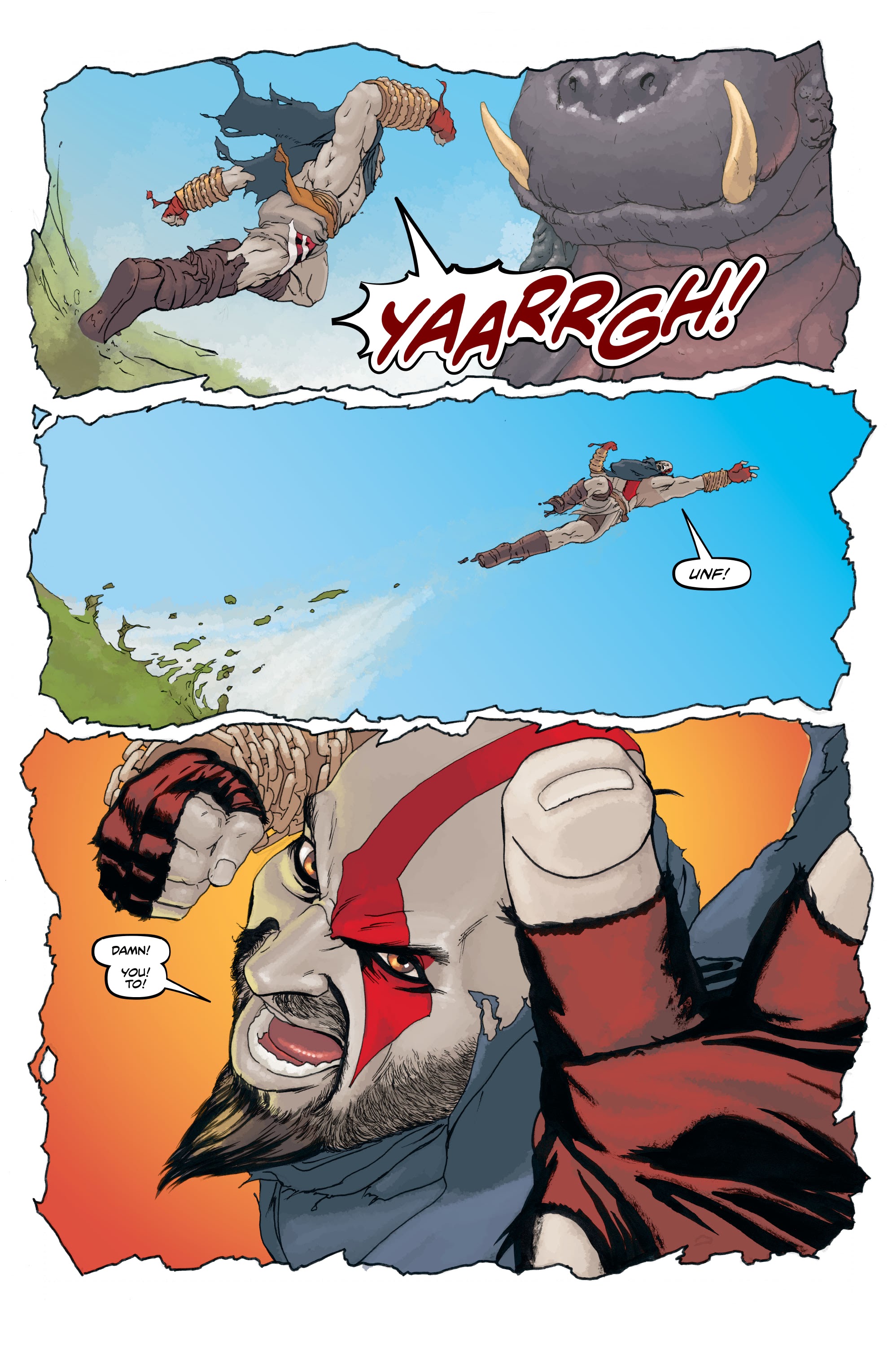 Read online God of War: Fallen God comic -  Issue #3 - 19