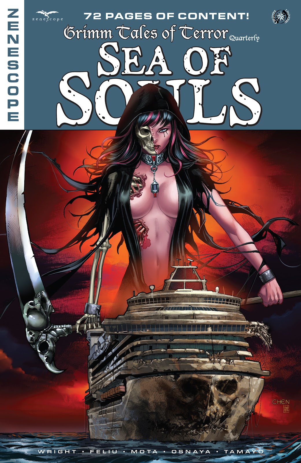 Grimm Tales of Terror Quarterly: Sea of Souls issue Full - Page 1