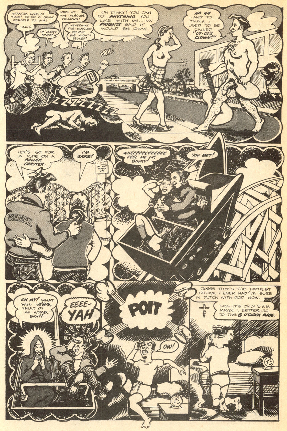 Read online Binky Brown Meets the Holy Virgin Mary comic -  Issue # Full - 33