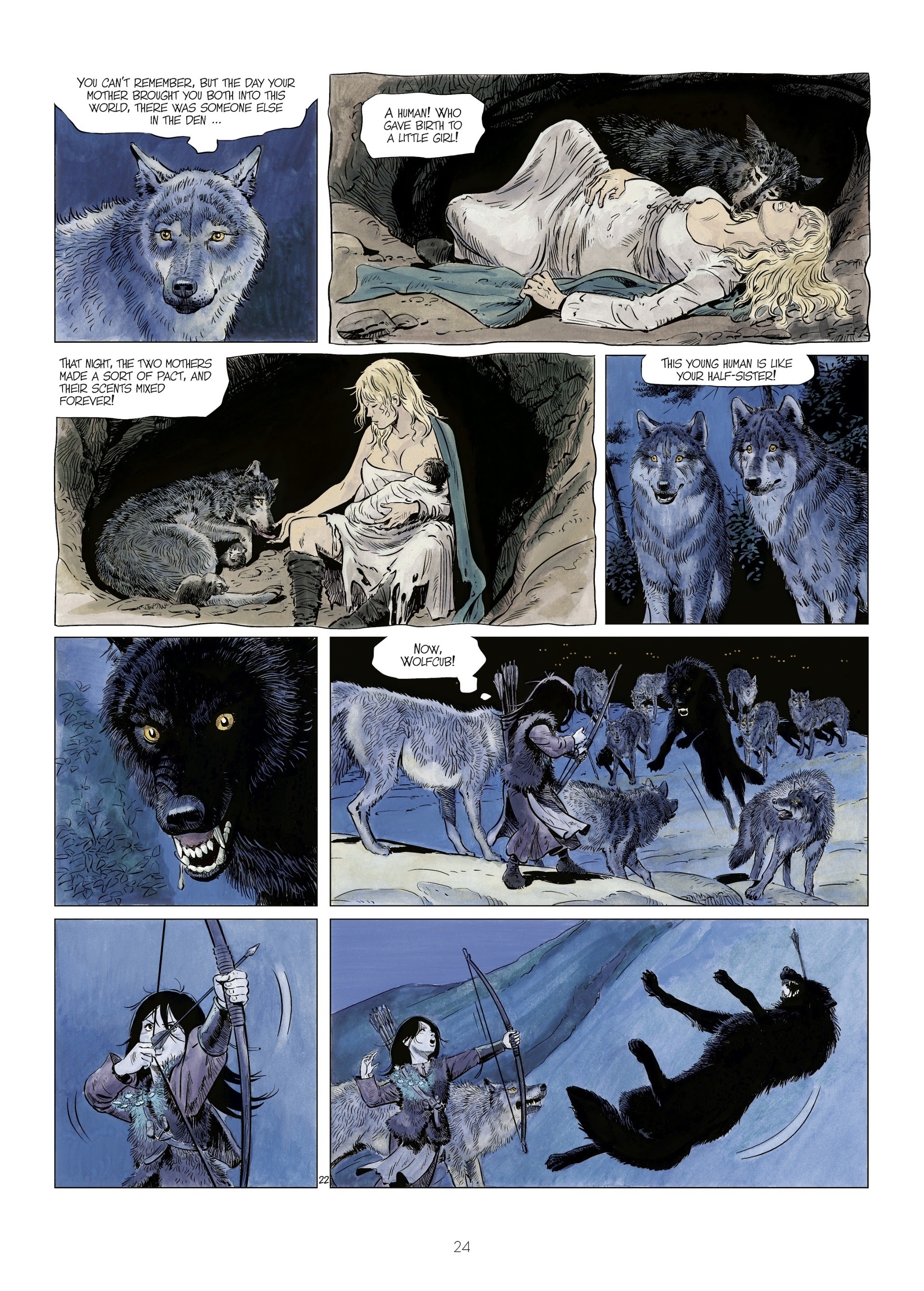 Read online The World of Thorgal: Wolfcub comic -  Issue #1 - 26