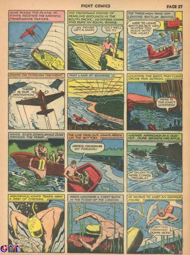 Read online Fight Comics comic -  Issue #11 - 29