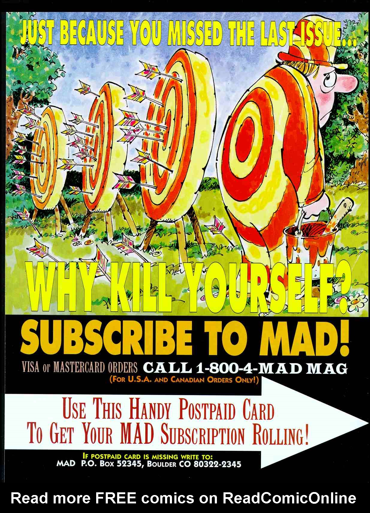 Read online MAD comic -  Issue #349 - 2