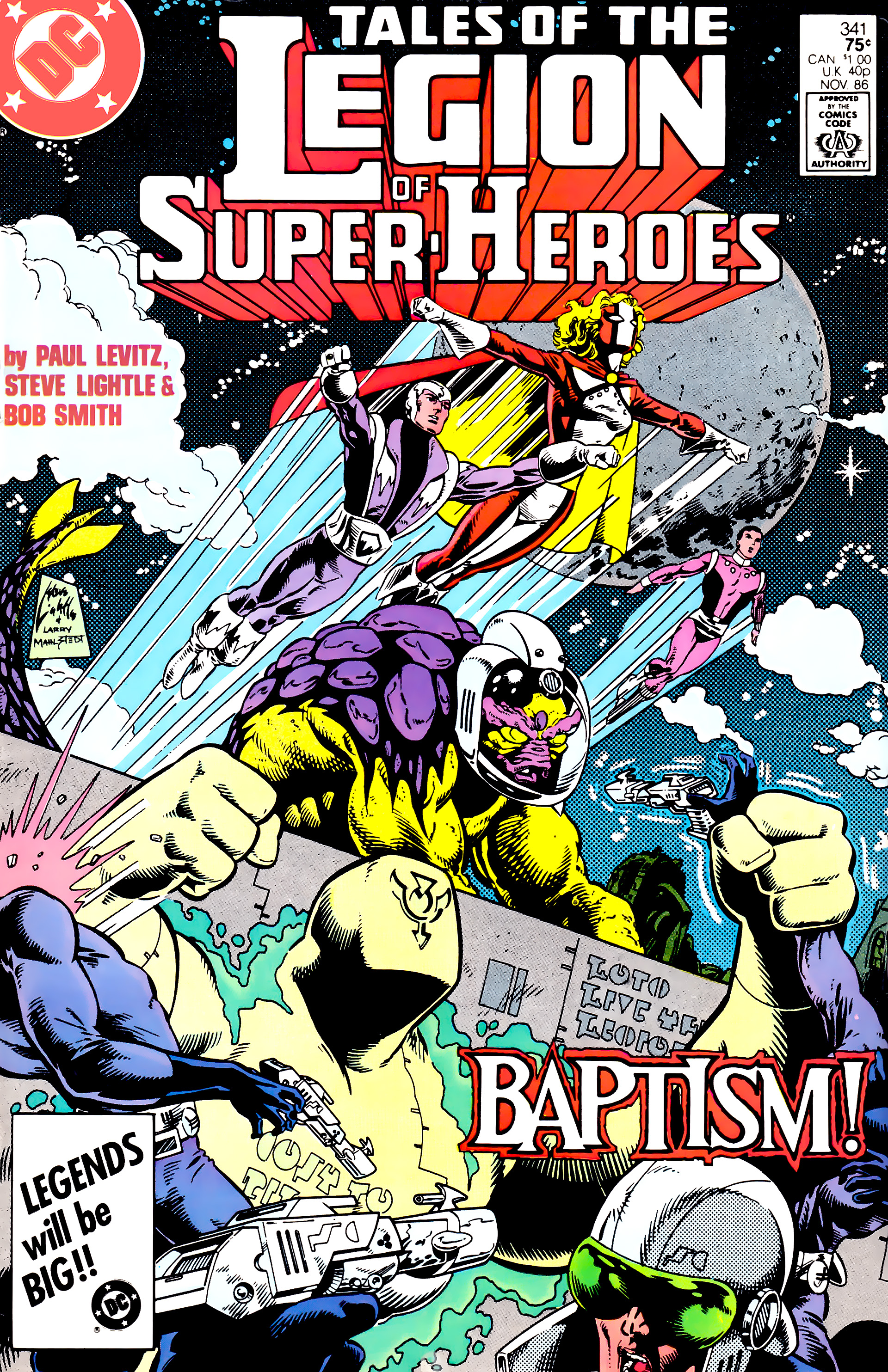 Read online Legion of Super-Heroes (1984) comic -  Issue #16 - 2