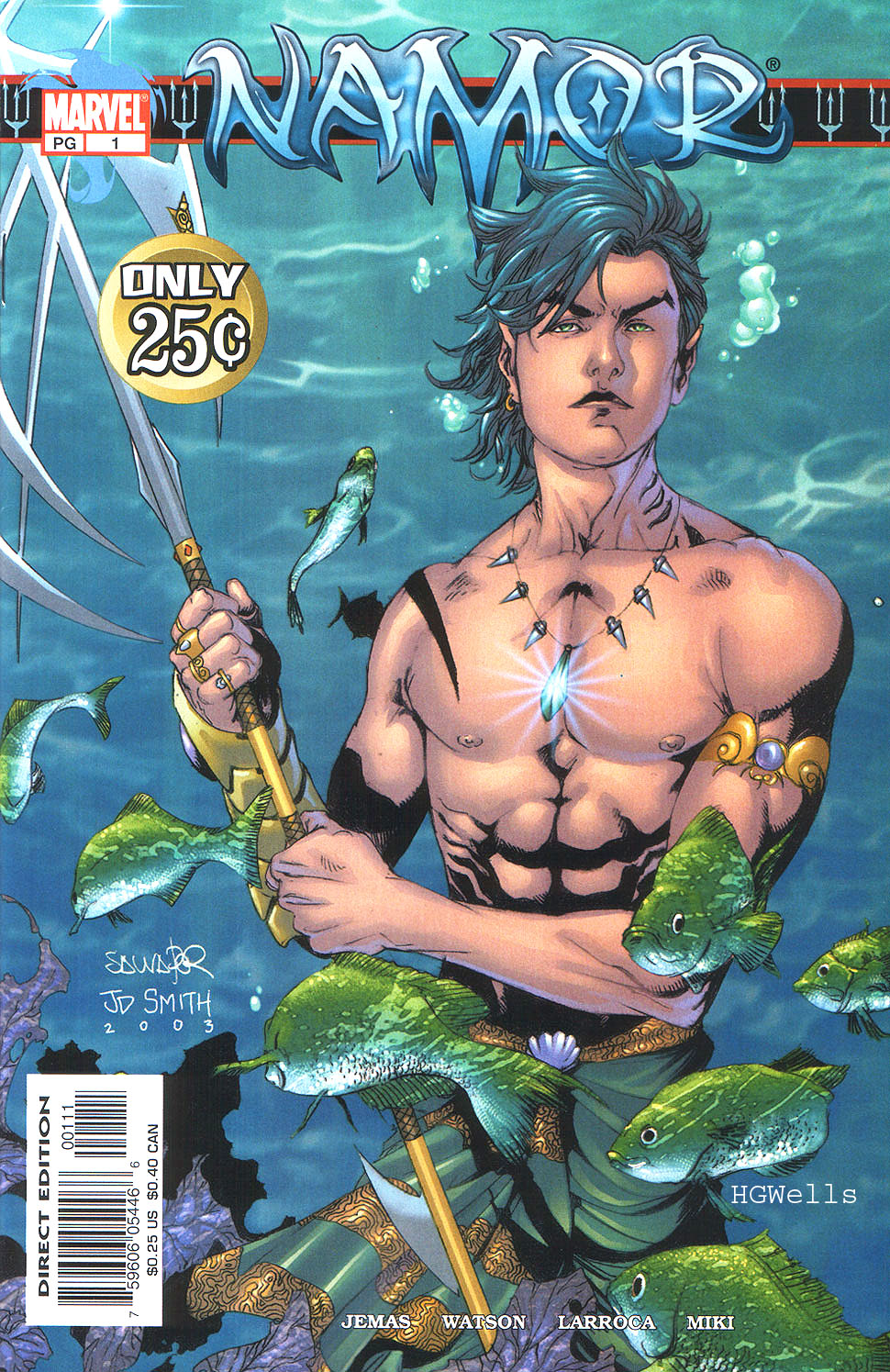 Read online Namor comic -  Issue #1 - 1