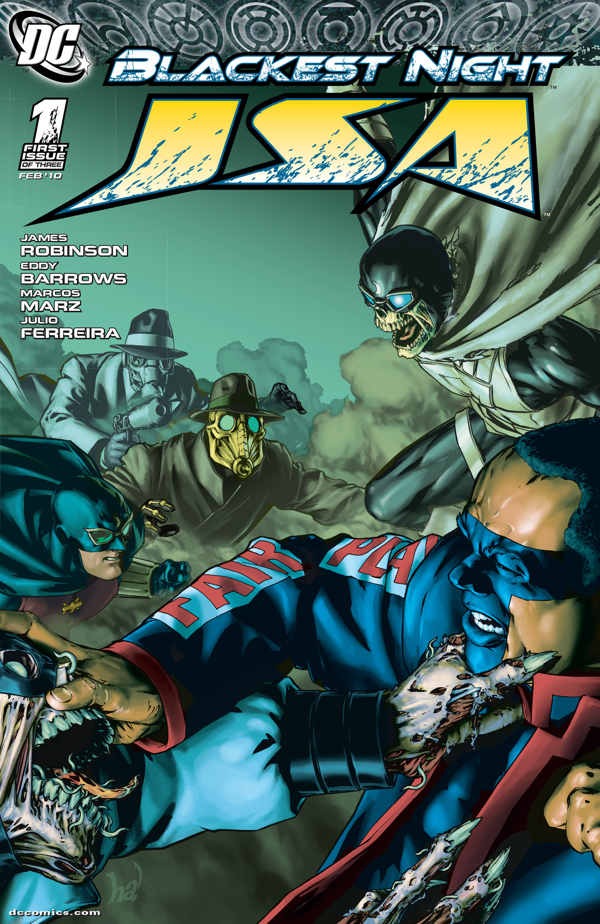 Read online Blackest Night: JSA comic -  Issue #1 - 2