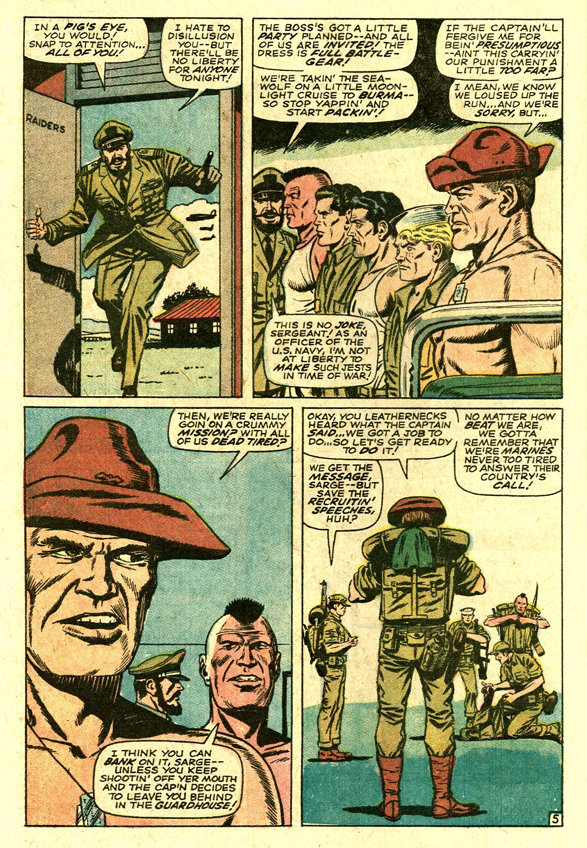 Captain Savage and his Leatherneck Raiders Issue #6 #6 - English 8