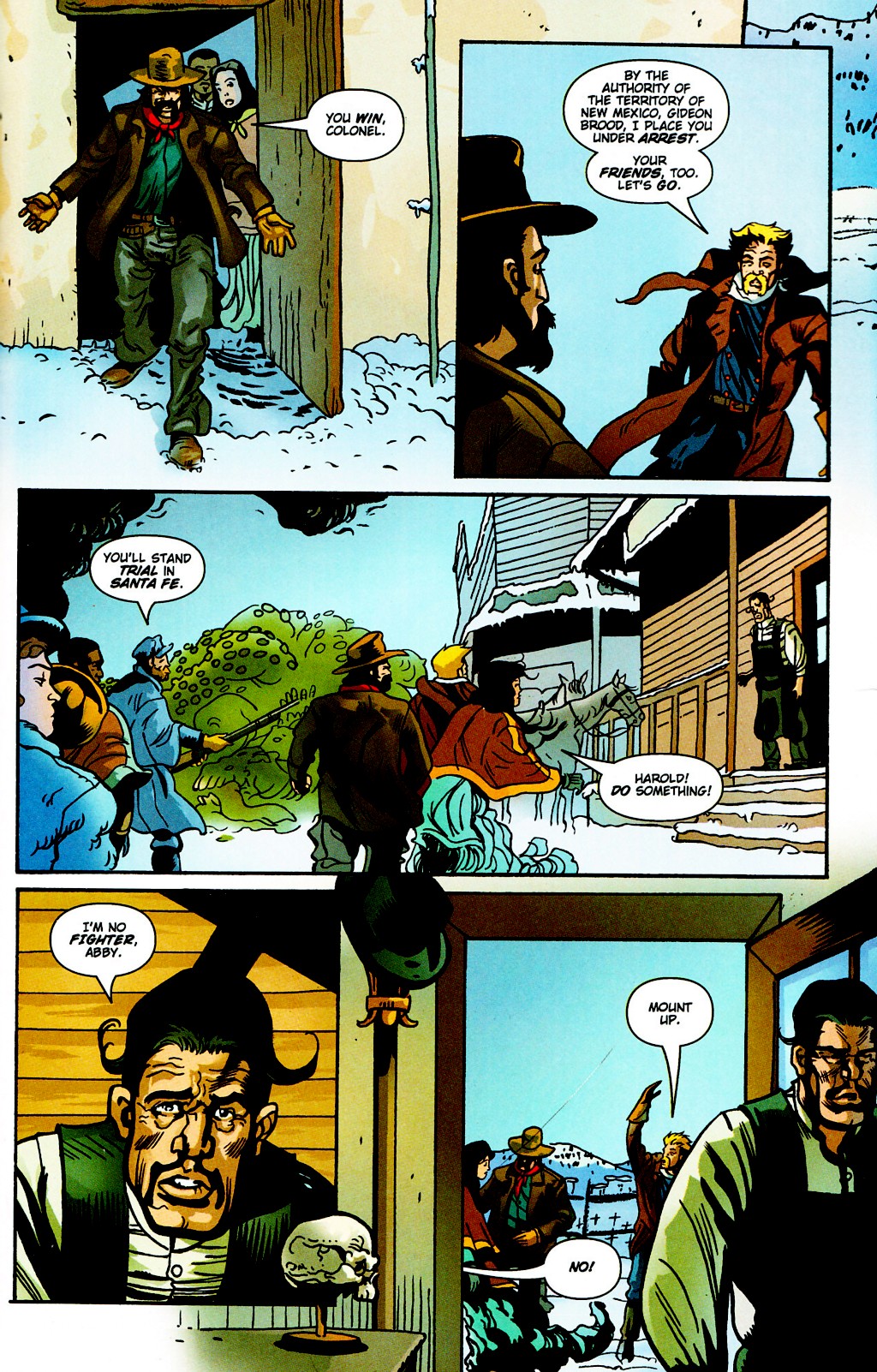 Read online Desperadoes: Epidemic! comic -  Issue # Full - 44