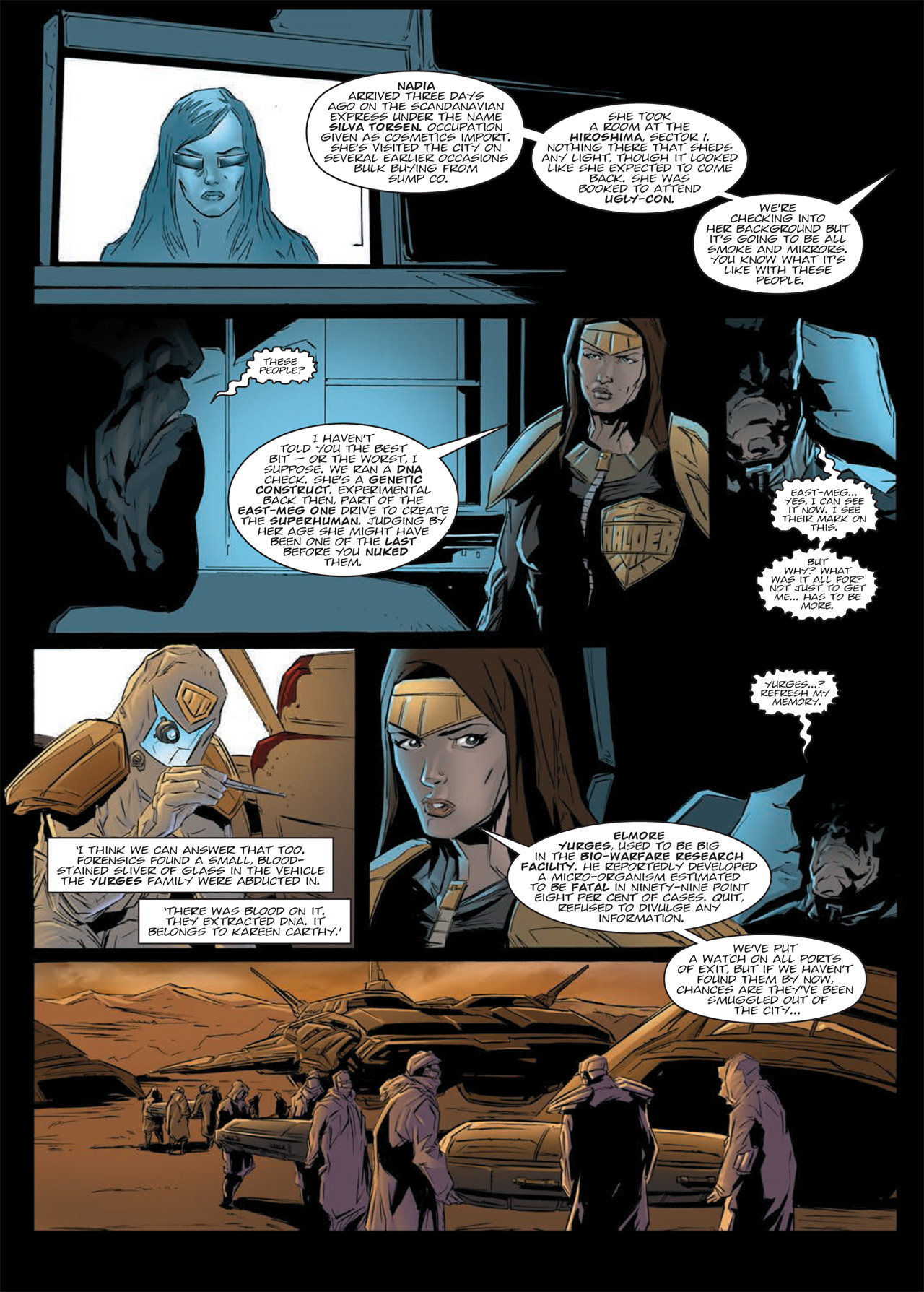 Read online Judge Dredd: Day of Chaos - The Fourth Faction comic -  Issue # TPB (Part 2) - 37