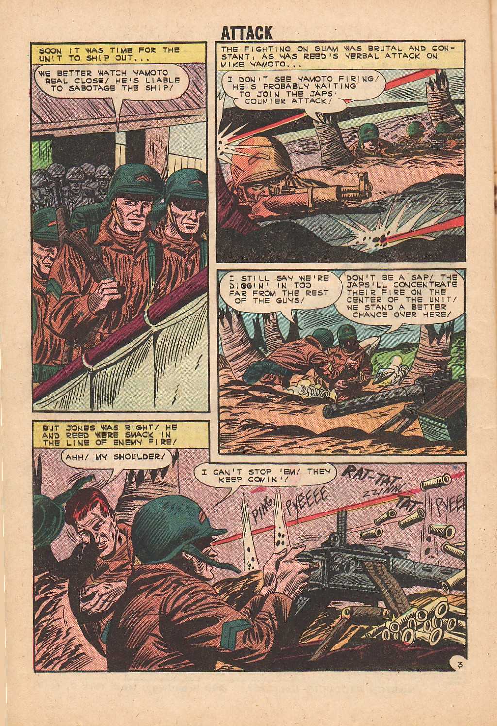 Read online Attack (1962) comic -  Issue #2 - 16