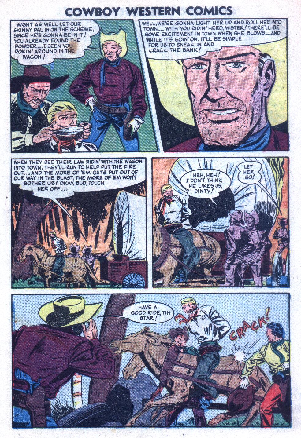 Read online Cowboy Western Comics (1953) comic -  Issue #46 - 23