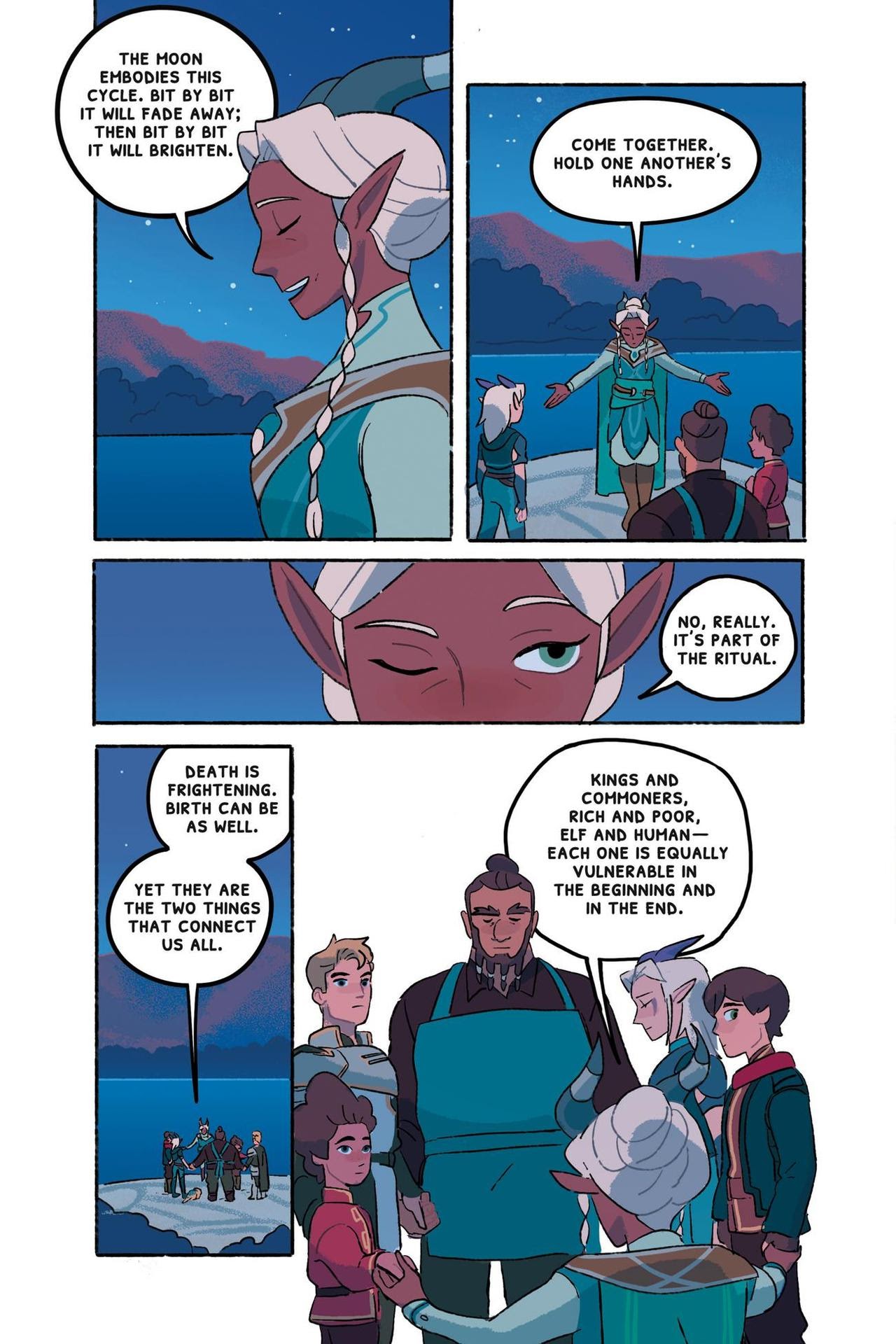Read online Through the Moon: The Dragon Prince Graphic Novel comic -  Issue # TPB - 30