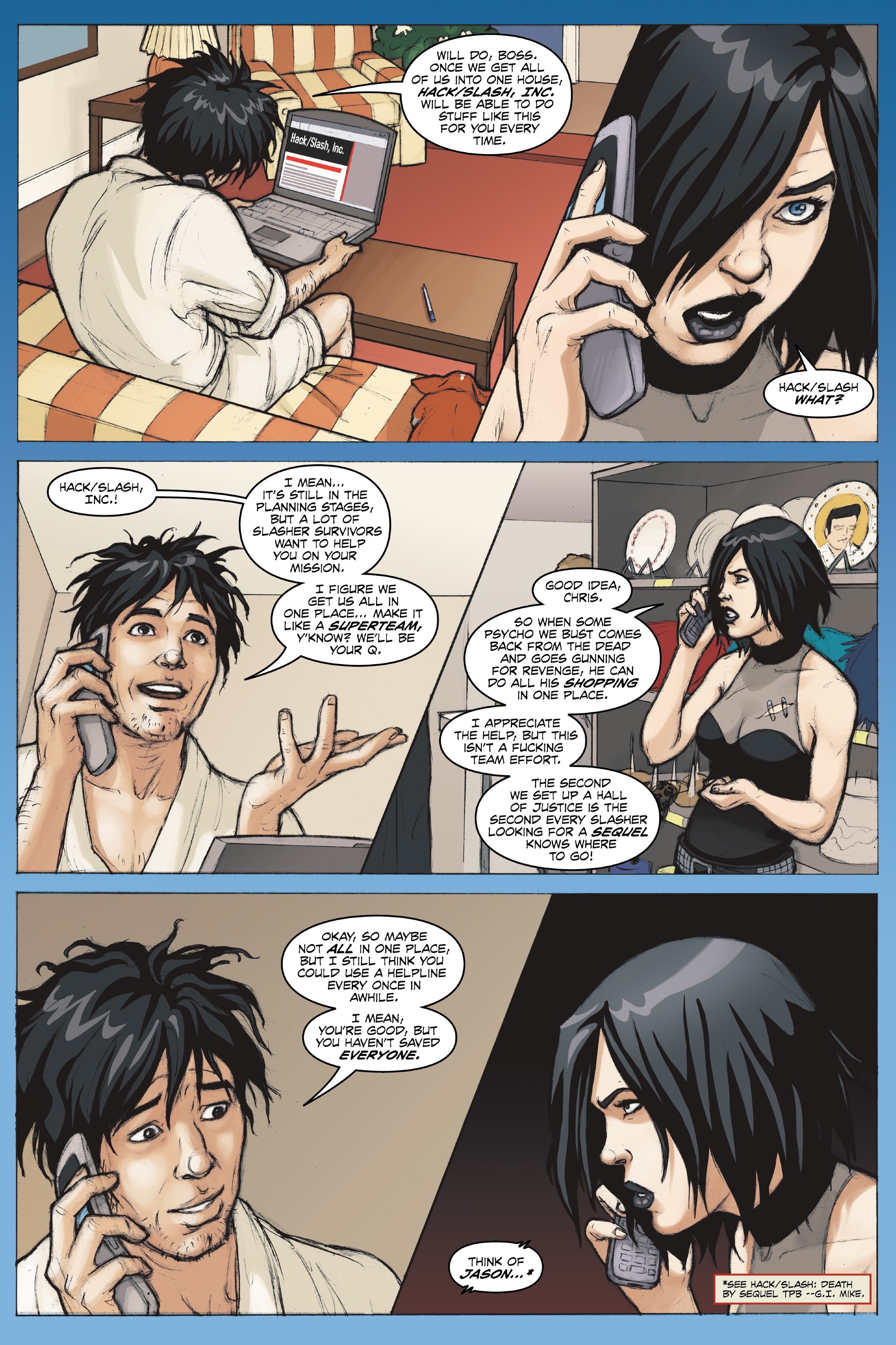 Read online Hack/Slash Deluxe comic -  Issue # TPB 2 (Part 1) - 38