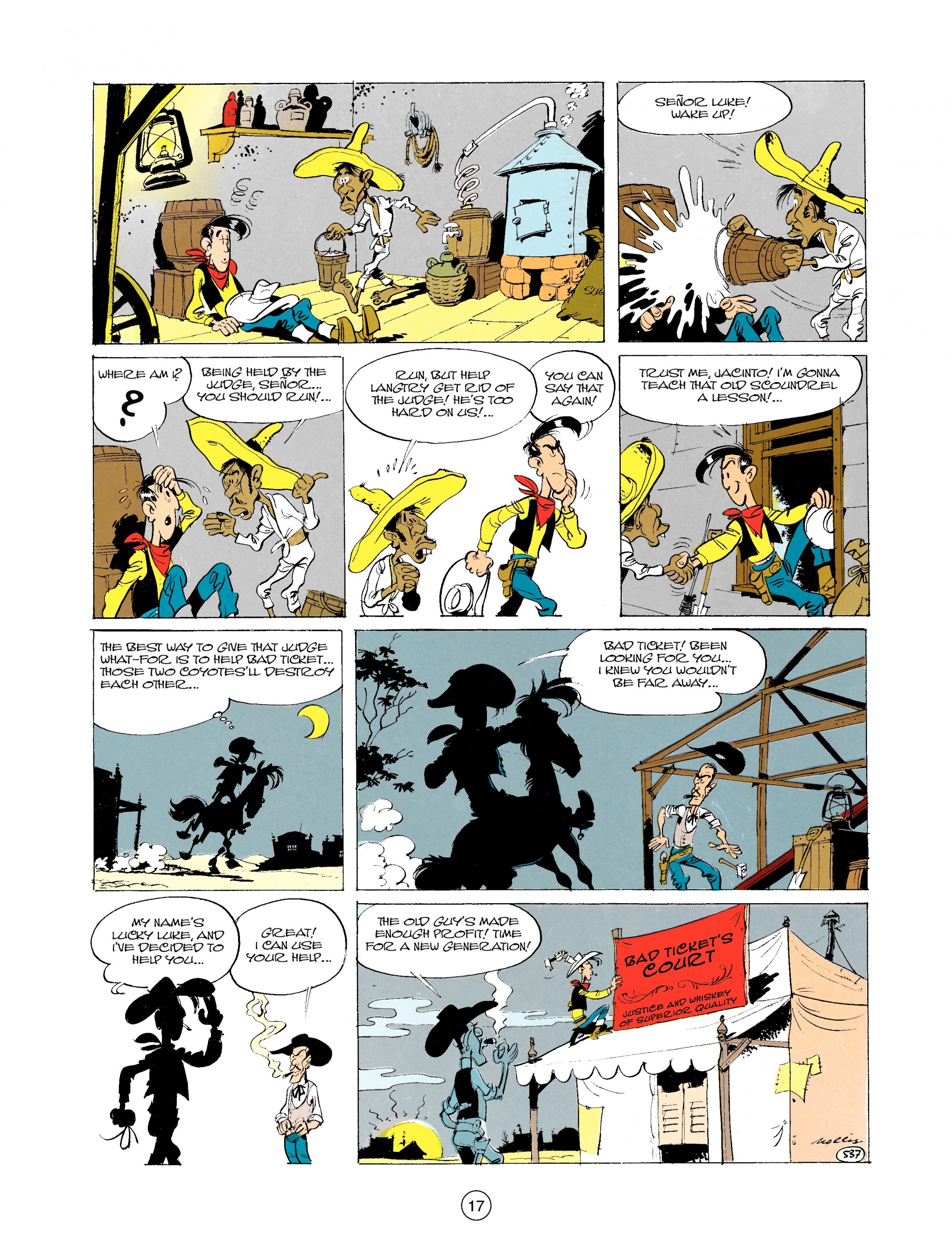 Read online A Lucky Luke Adventure comic -  Issue #24 - 17