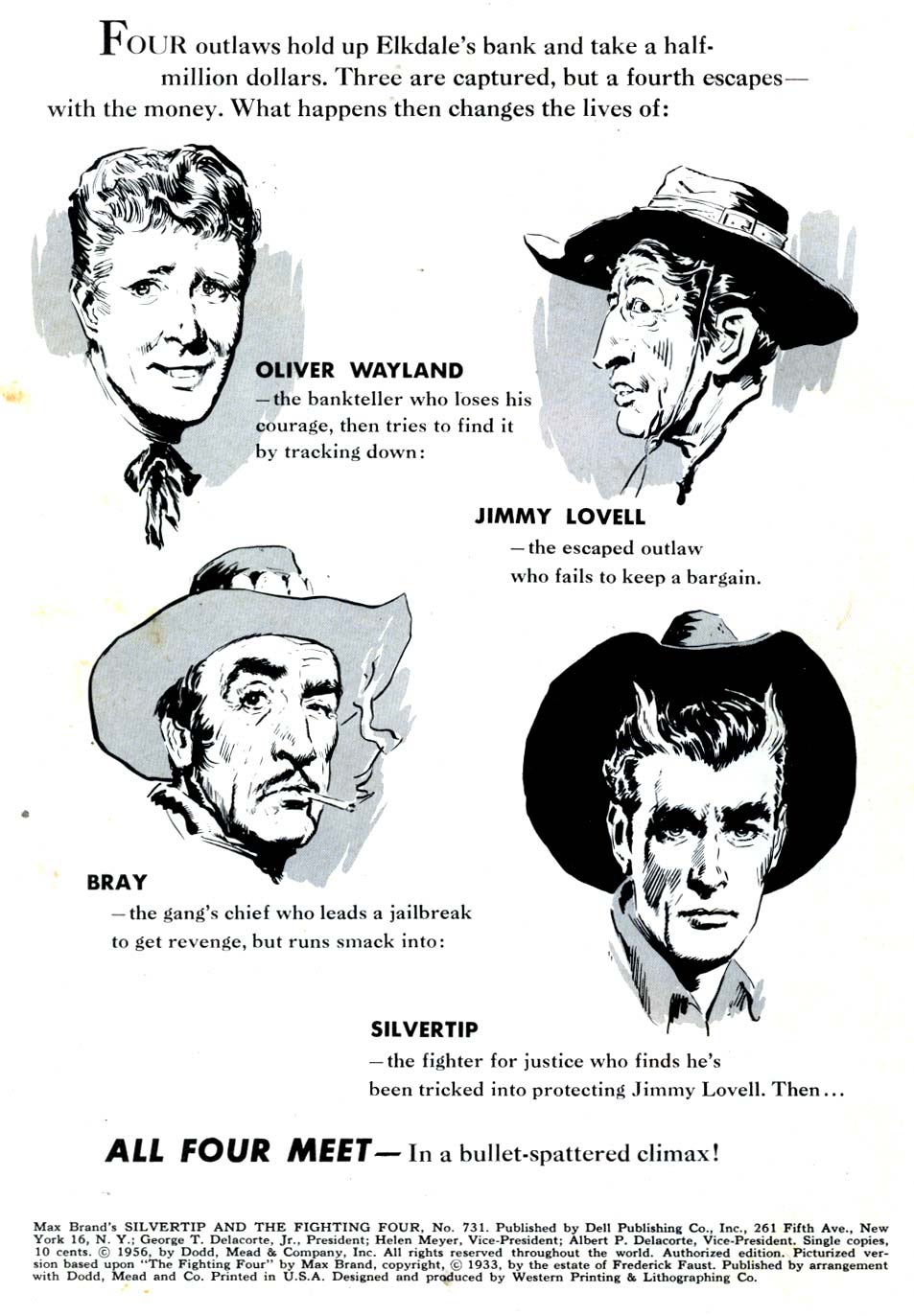 Read online Four Color Comics comic -  Issue #731 - 2