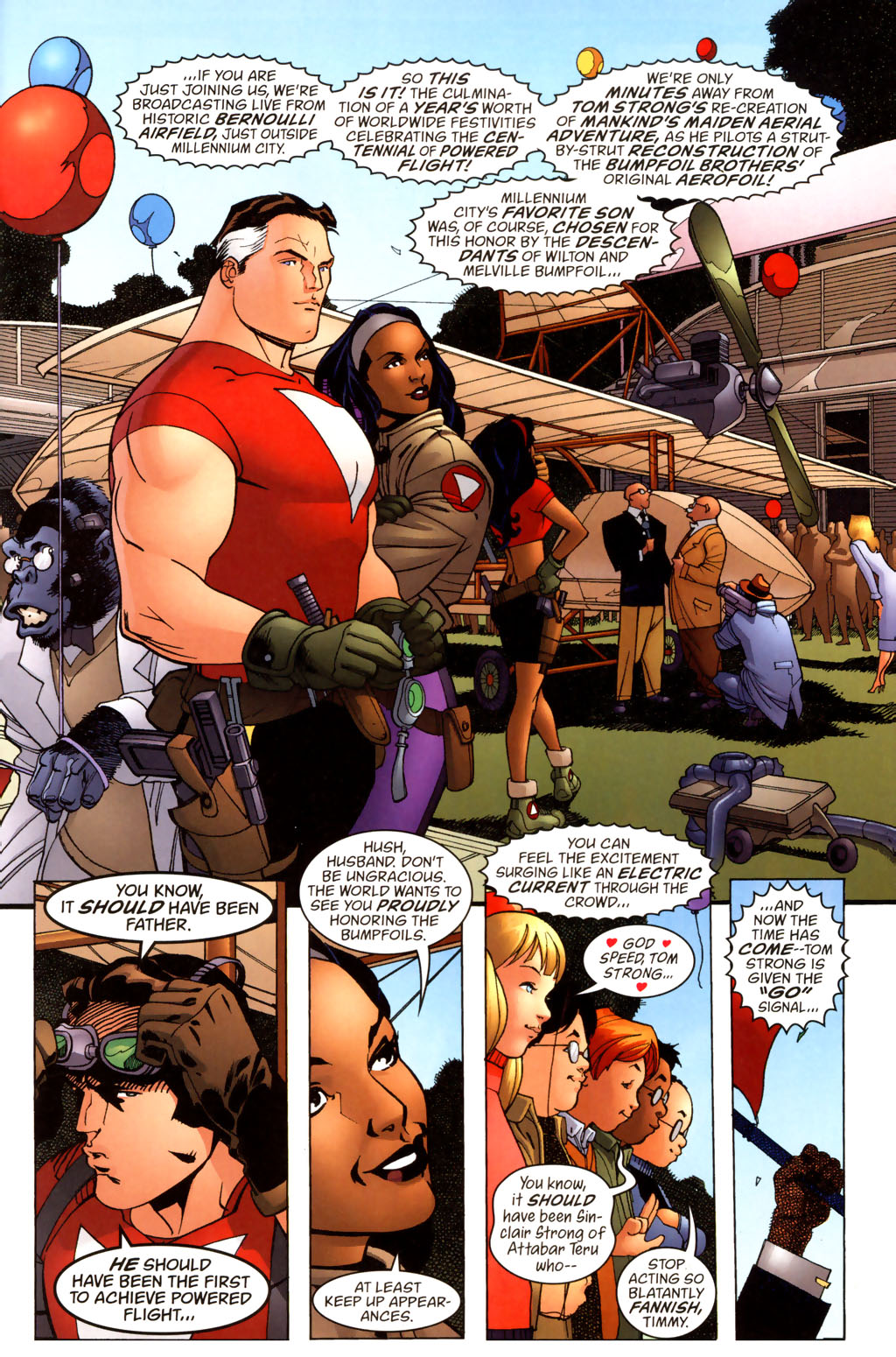 Read online Tom Strong comic -  Issue #26 - 2