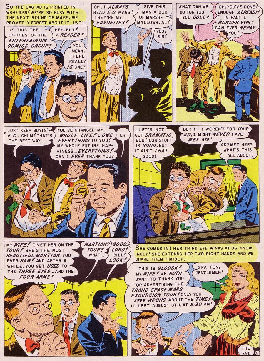 Read online Weird Fantasy (1951) comic -  Issue #14 - 17